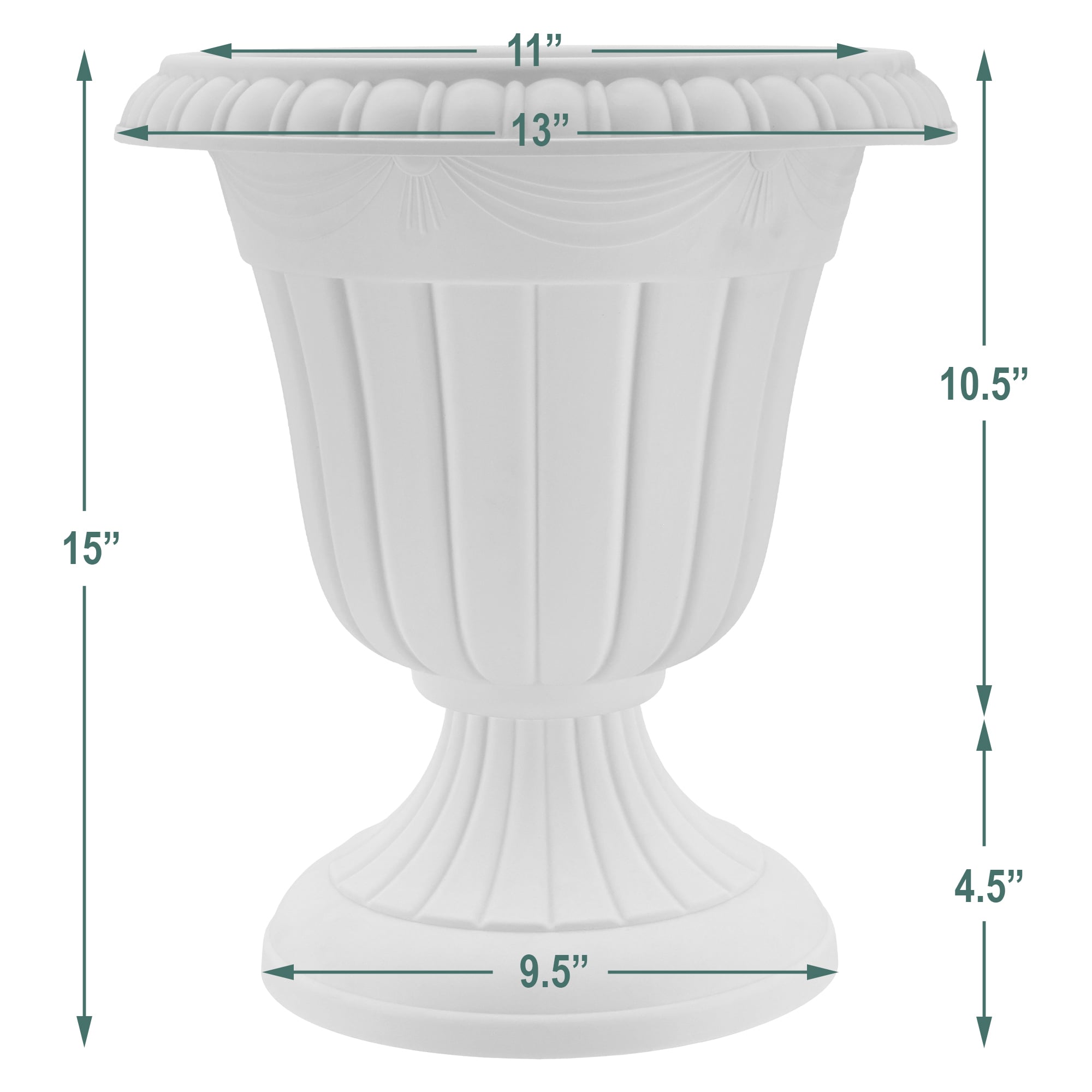 Arcadia Garden Products PL10BK Planter-Window-Box - View #6