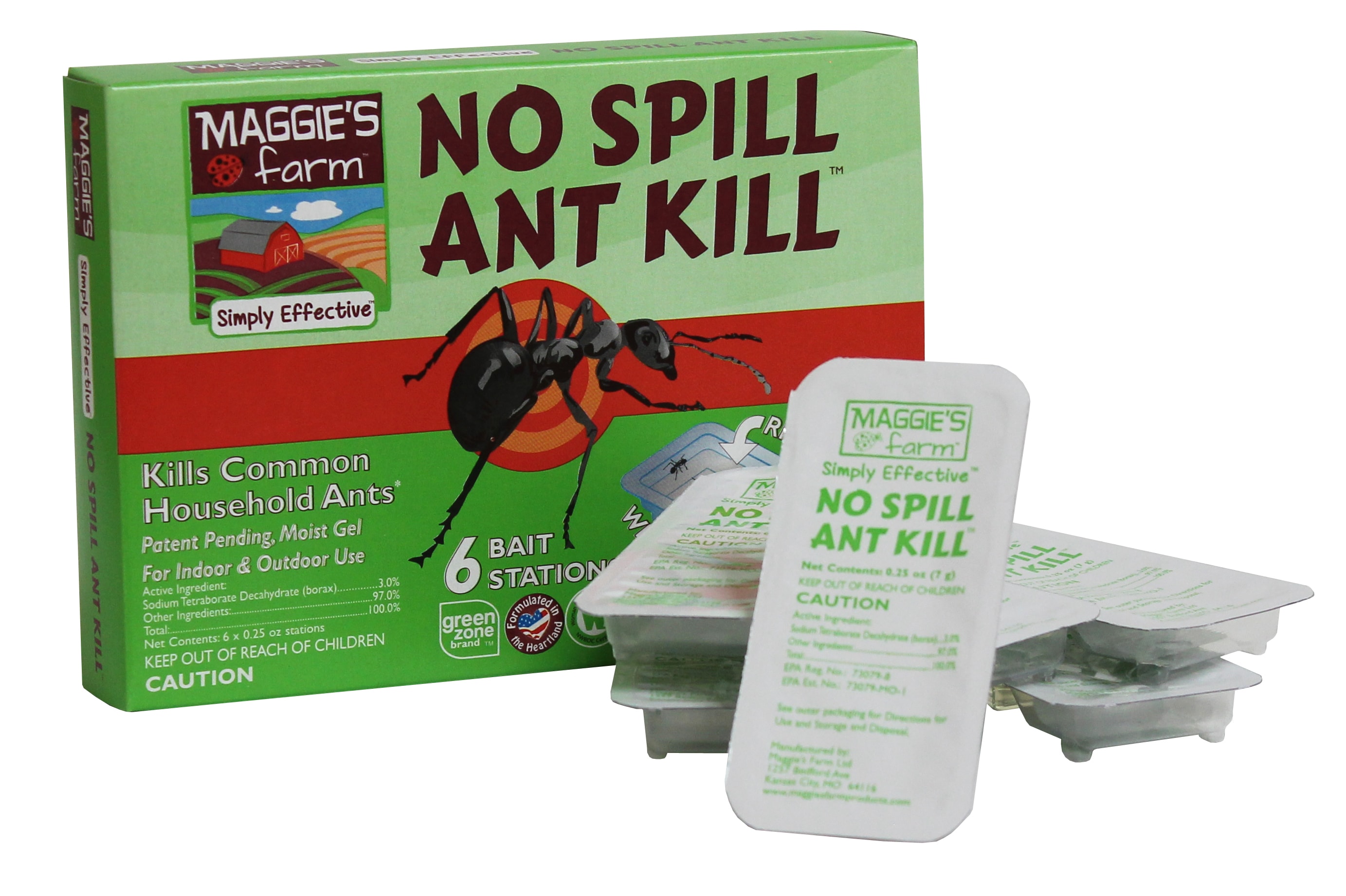 Hot Shot Ultra Liquid Ant Bait, 0.45 fl oz Bait Stations