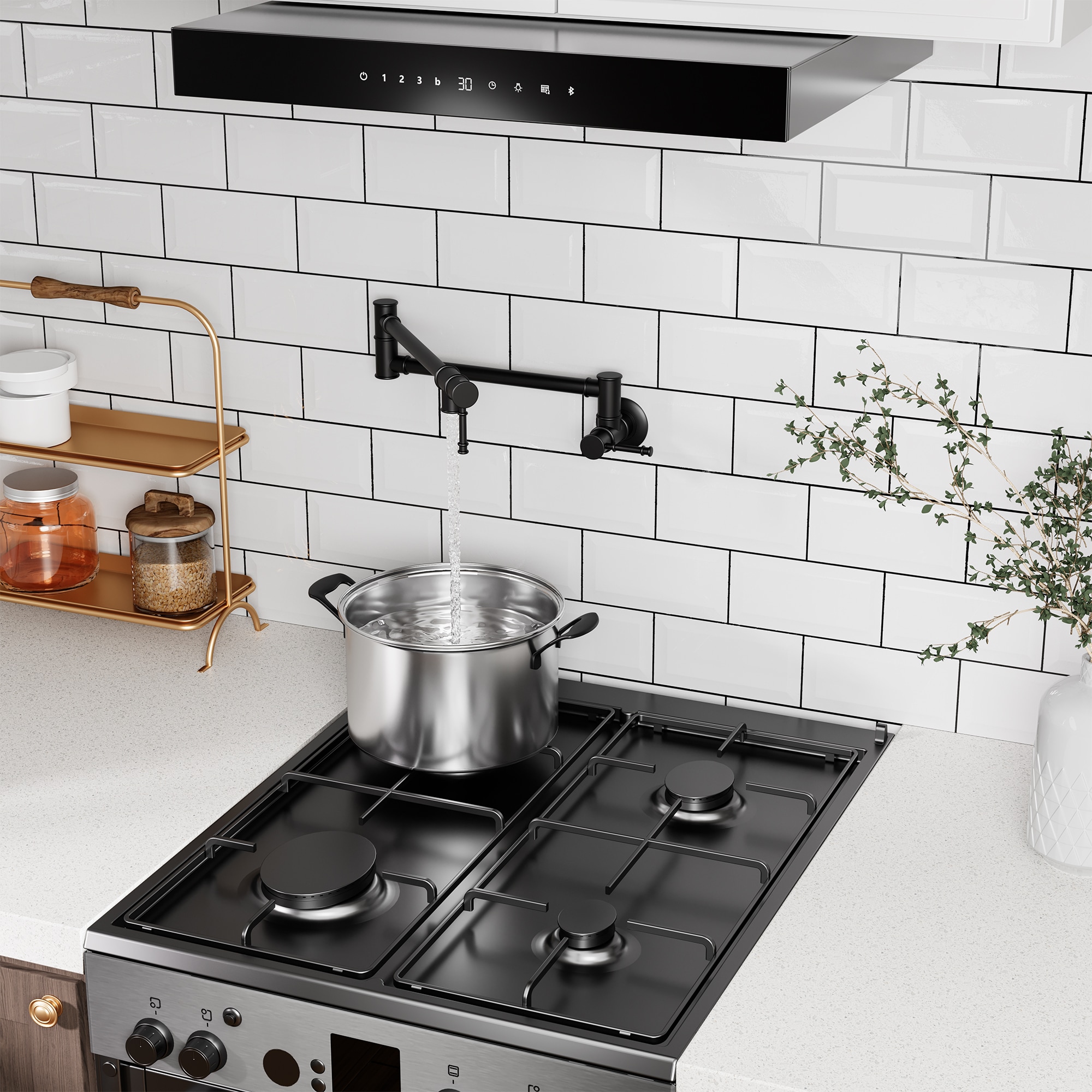 CASAINC CA-D4188-BG Kitchen-Faucets - View #9