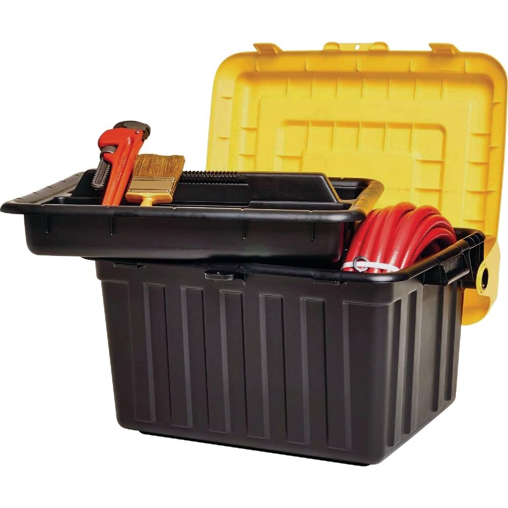 HOM z Tote Locker with Tray #0441BKYL.02