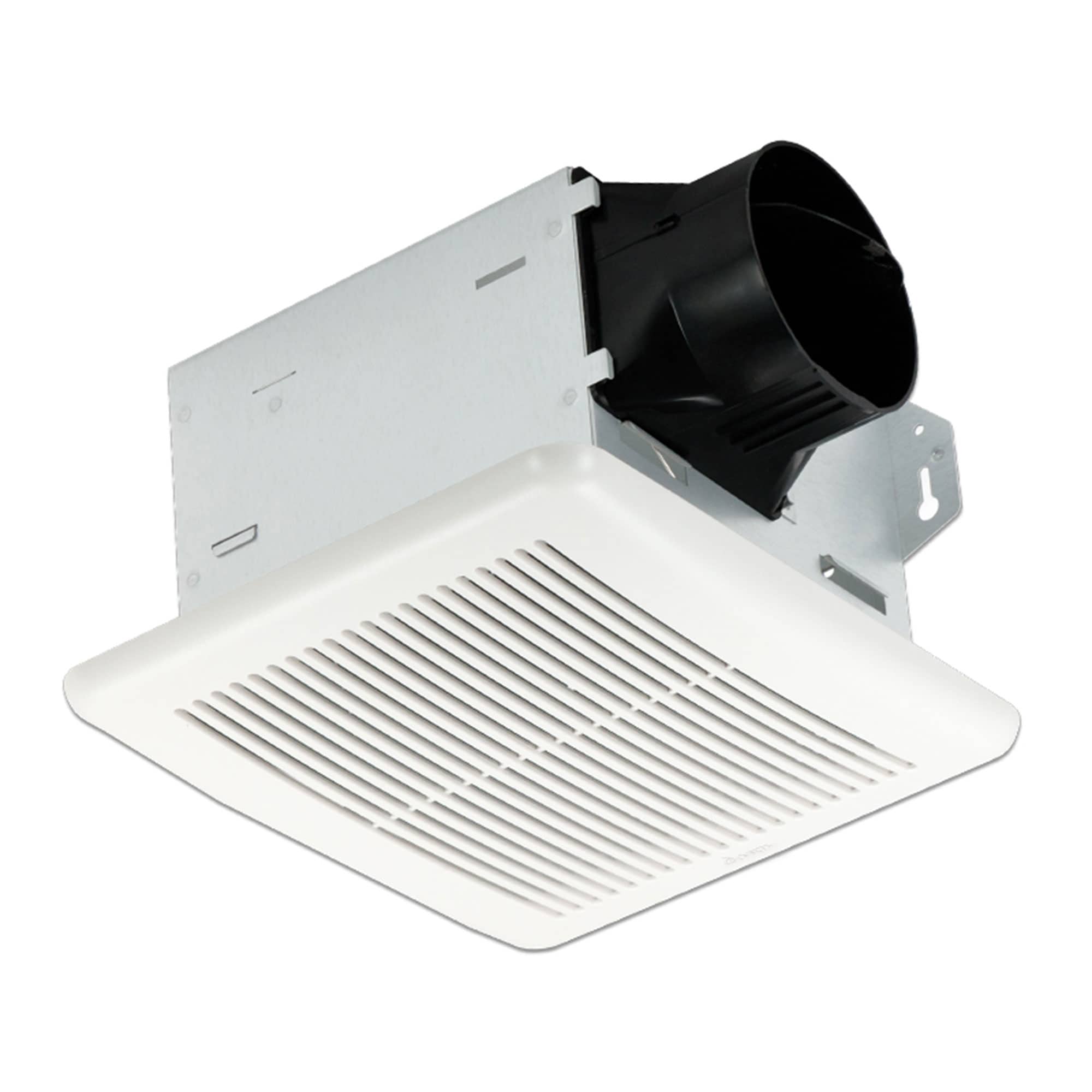 Delta Breez ITG80H Integrity Exhaust Bathroom Fan 80 CFM with Humidity Sensor  White