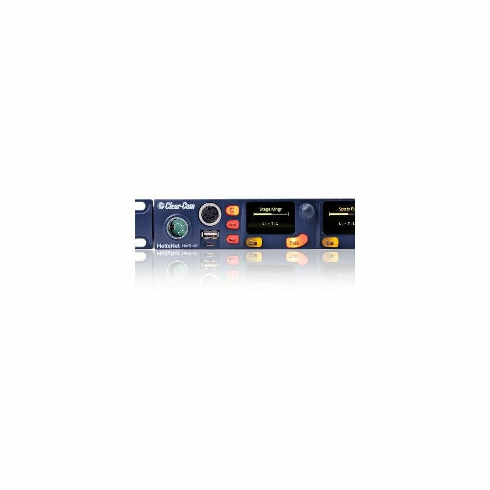  TCNCD335961 Clear-Com Communication System CLCM-HMS-4X HelixNet Digital 4 Channel Headset and Speaker Main Station