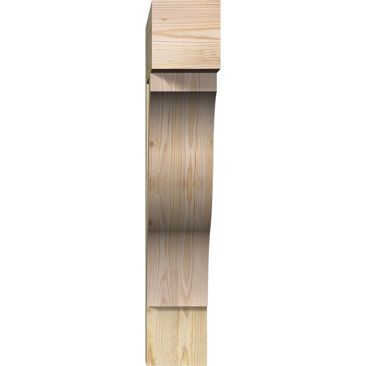 Ekena Millwork BKT06X30X34FST05RDF Exterior-Brackets-Braces - View #2