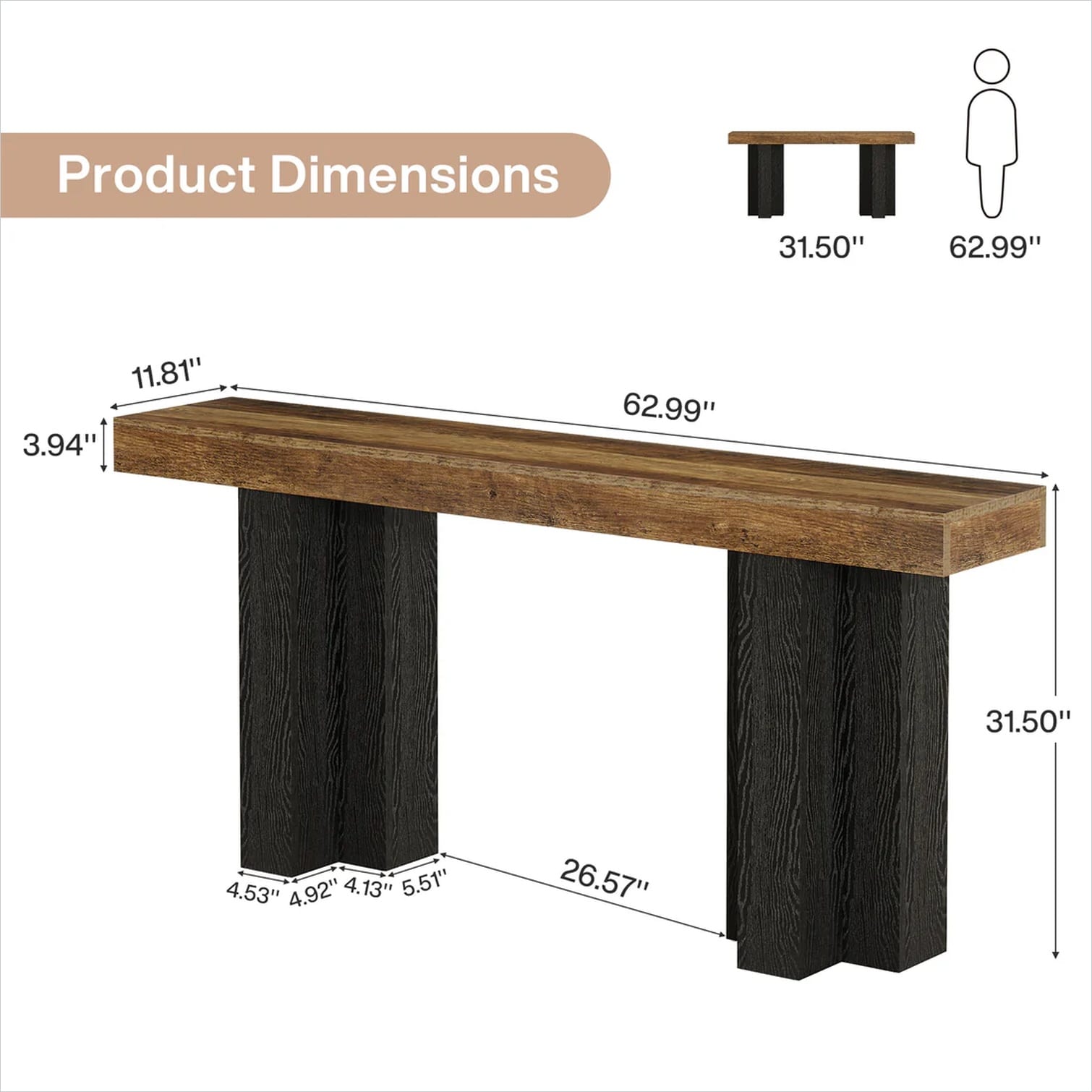 Naturefalls H4QF42CDP8U2 Dining-Tables - View #4