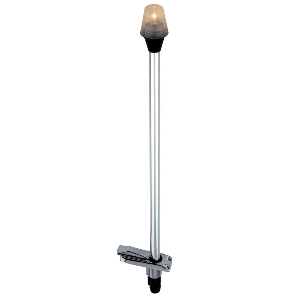 Attwood 7100C7 Stowaway Two-Mile Pole Light with Plug-In Base