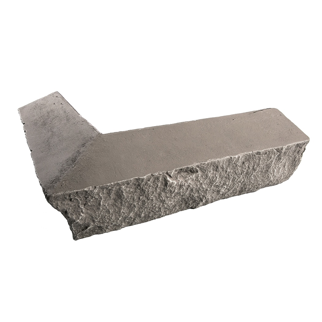 GenStone G2KICL Stacked Stone Outside Corner Ledger 2.34 Linear feet Kenai Faux stone veneer