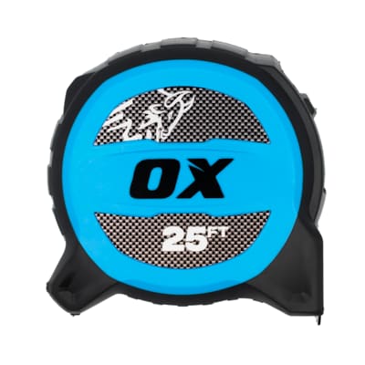 OX Tools OX TOOLS Pro 25-Foot Tuff Blade Tape Measure | Dual 