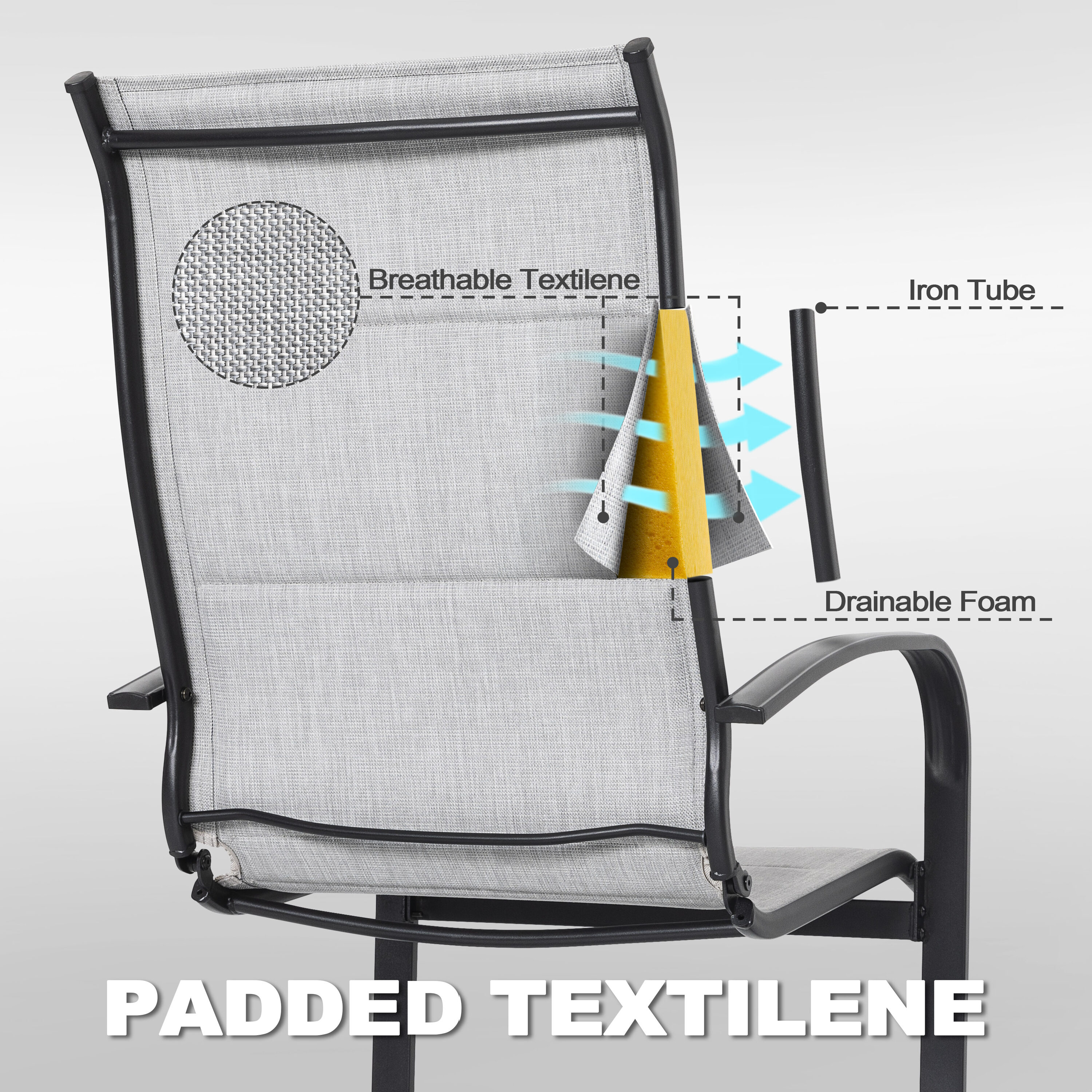 Nuu Garden DS003GR Patio-Chairs - View #5