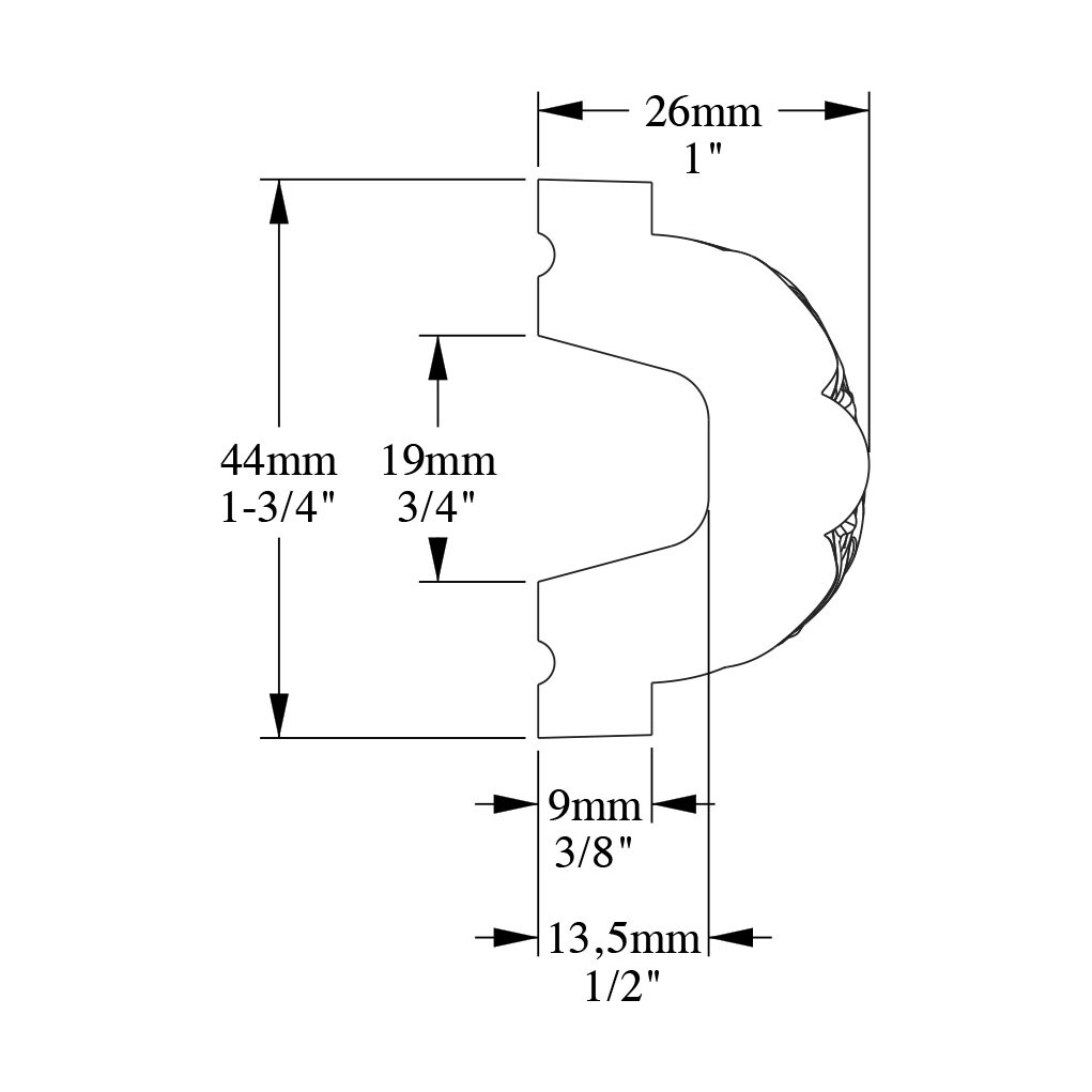 Orac Decor Panel Moulding 1.75-in x 6.5-ft White Primed Polyurethane ...