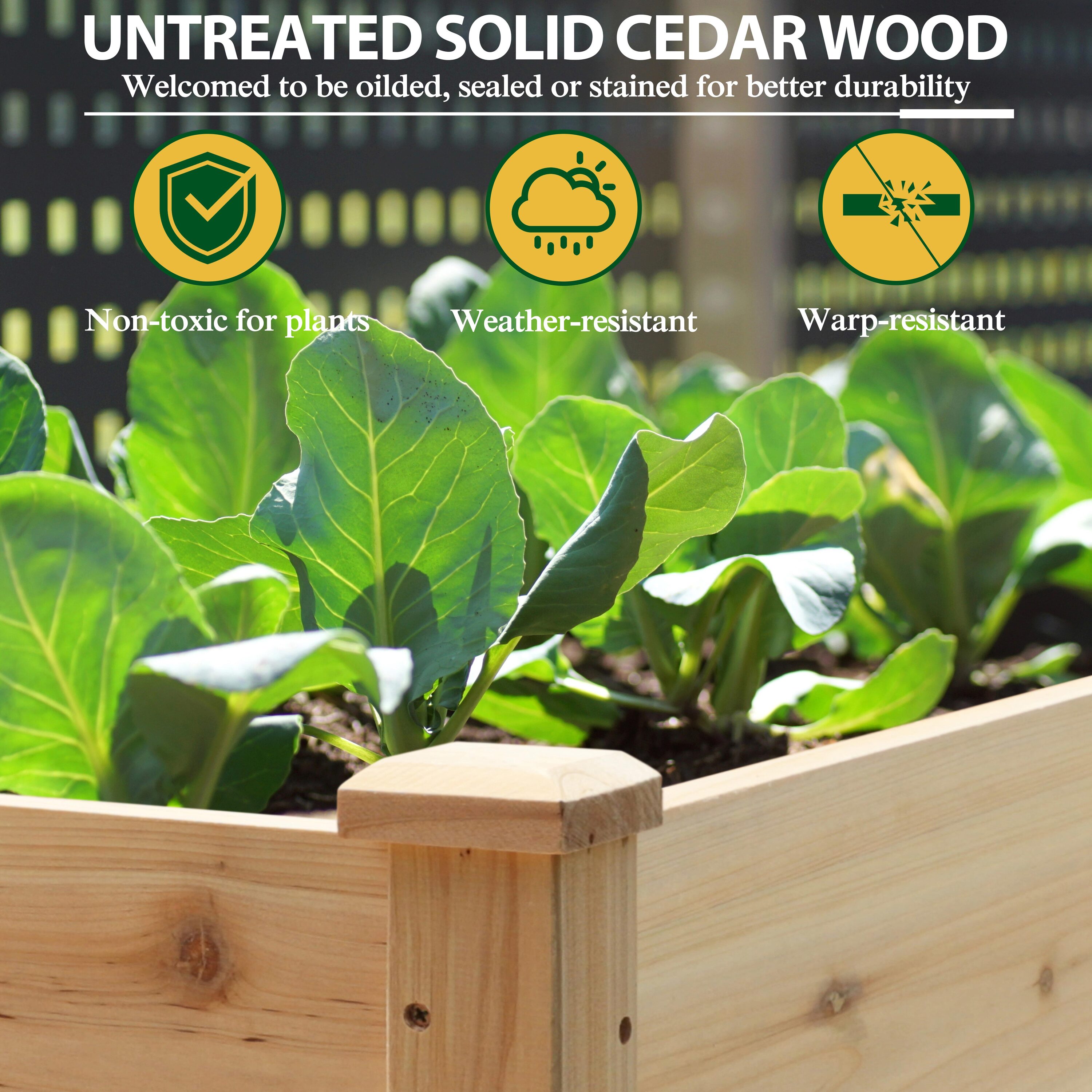 VEIKOUS PG0102-02NW-02 Raised-Garden-Beds - View #6