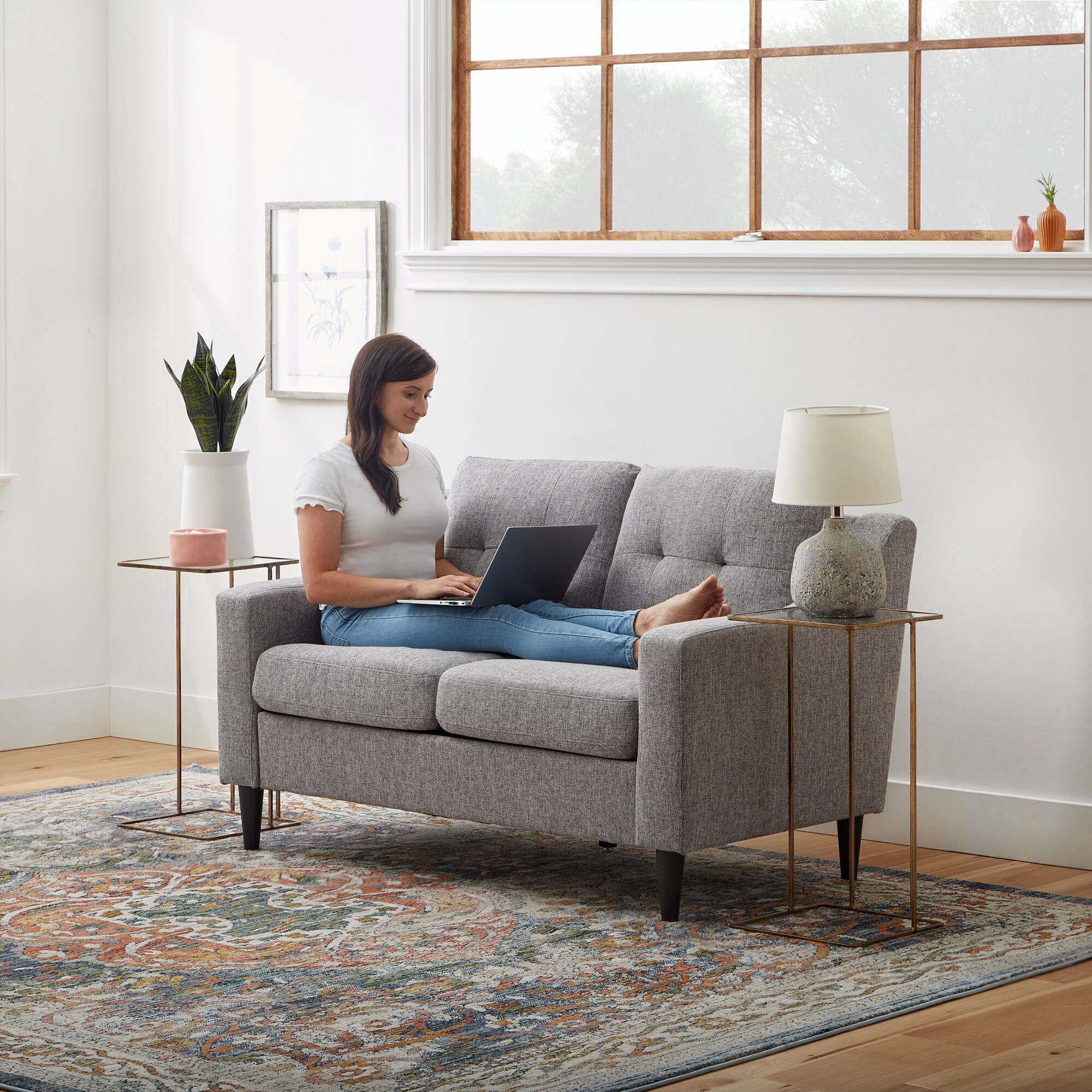 Brookside BS0008LVS00GR Sofas-Loveseats - View #5