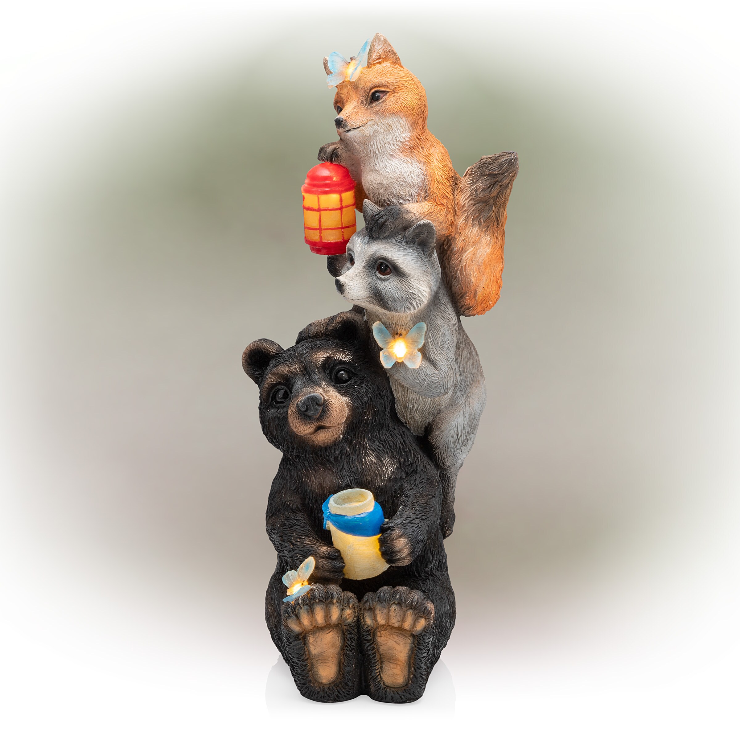 Alpine Corporation KGD274SLR 19-Inches H x 8-Inches W Multiple colors/finishes Garden Statue