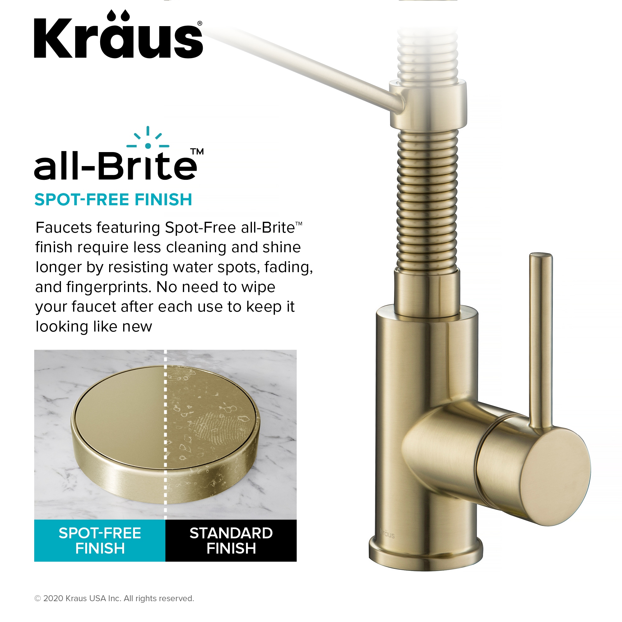 Kraus KPF-1610-KSD-53SFACB Kitchen-Faucets - View #4