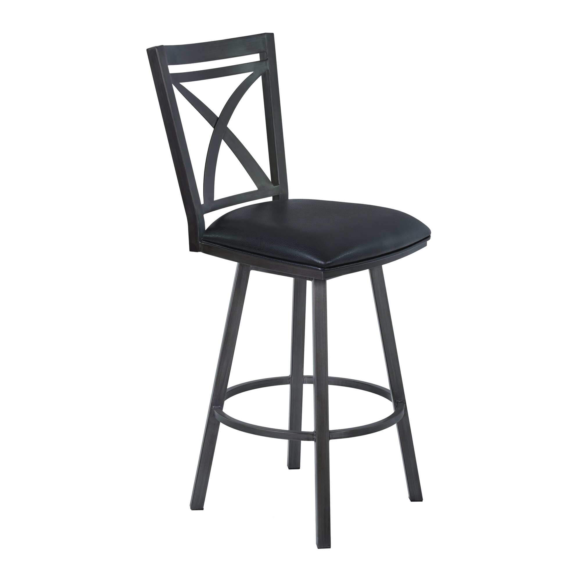 ford swivel bar stool with back