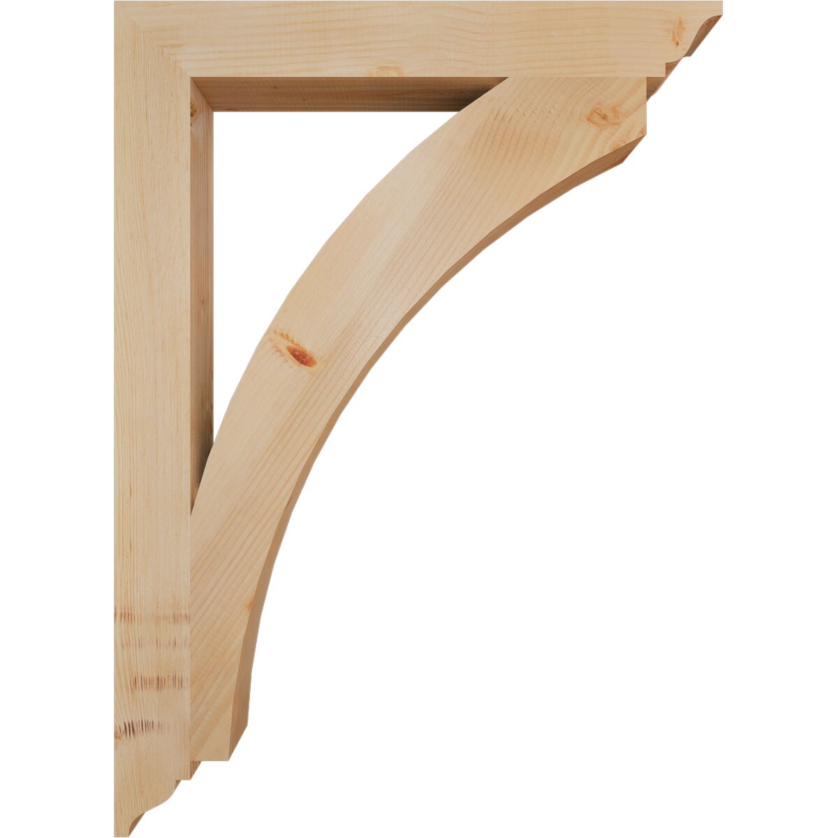 Ekena Millwork BKT04X32X44THR01SDF Exterior-Brackets-Braces - View #3