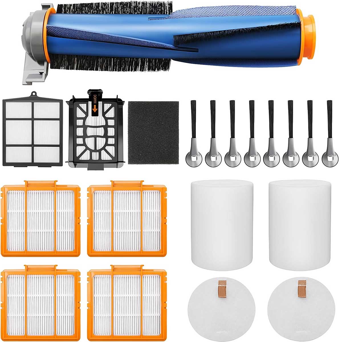 Aoibox - Replacement Parts Kit for Shark AI Ultra Robot Vacuum Cleaner Includes Main Brush HEPA ...