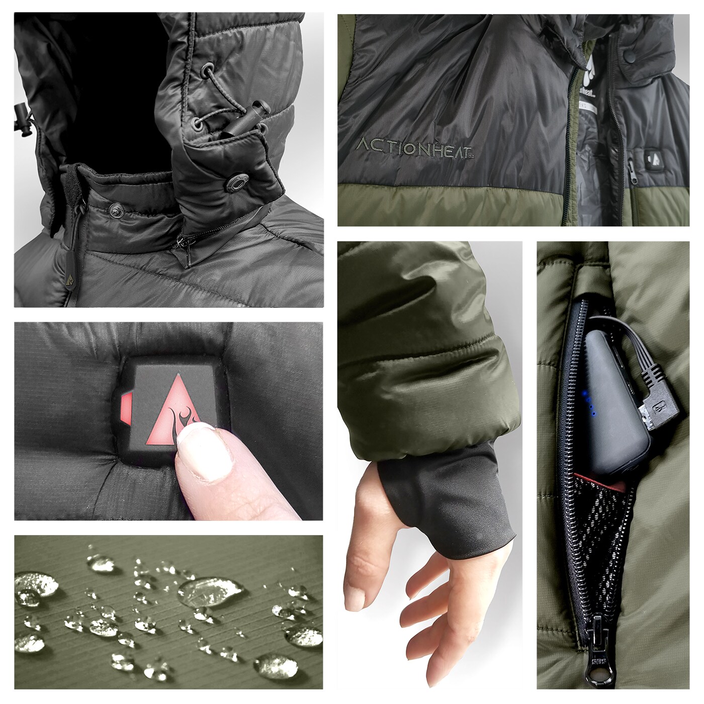 ActionHeat AH-PJCB-5V-M-BG-M Jackets-Coats - View #4
