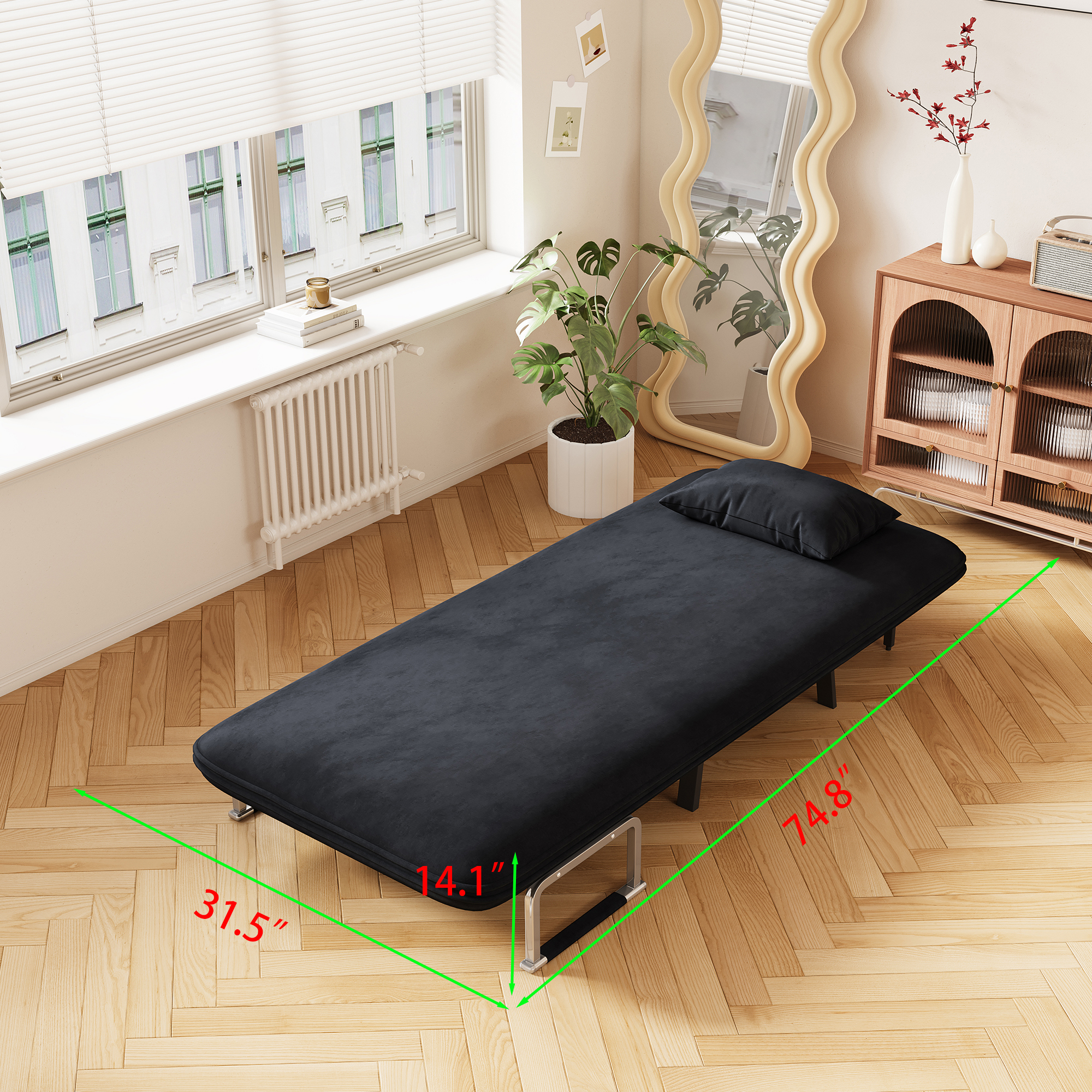 SINOFURN SYD180004BK futons - View #11