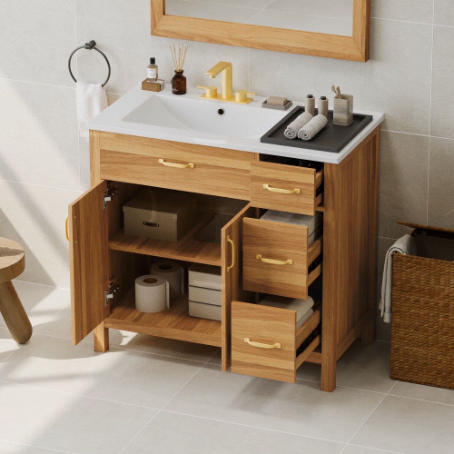 Dimakai DK-VT-24176N Bath-Vanity-Combo - View #4