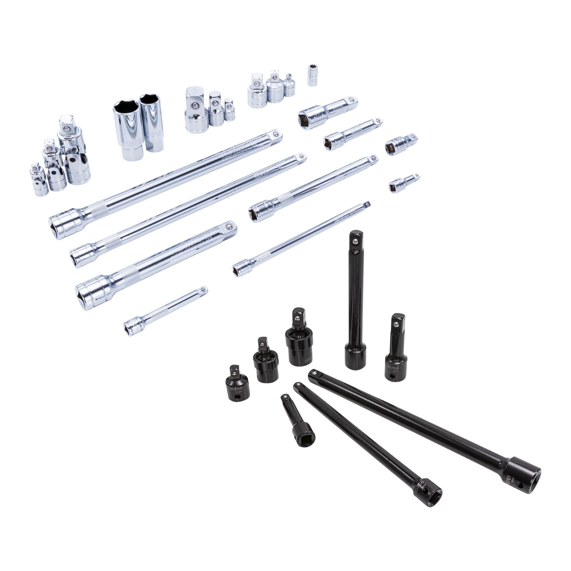 Kobalt  8-Piece Impact Drive Accessory Set With Drive tools Drive Accessory Set