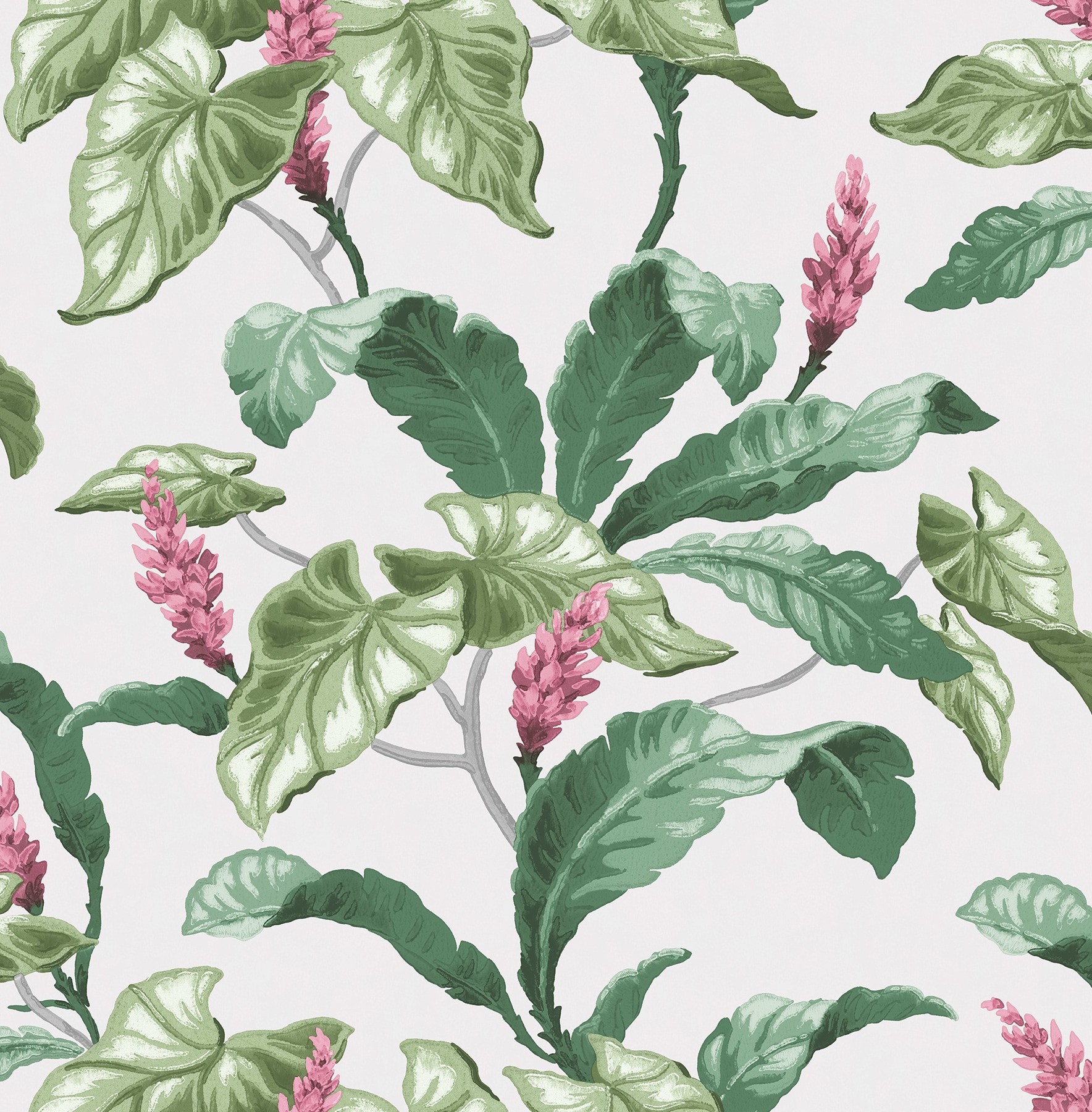 Brewster M1692 Archive COL 56.4-Sq. Feet Green Non-woven Ivy/Vines Unpasted Wallpaper
