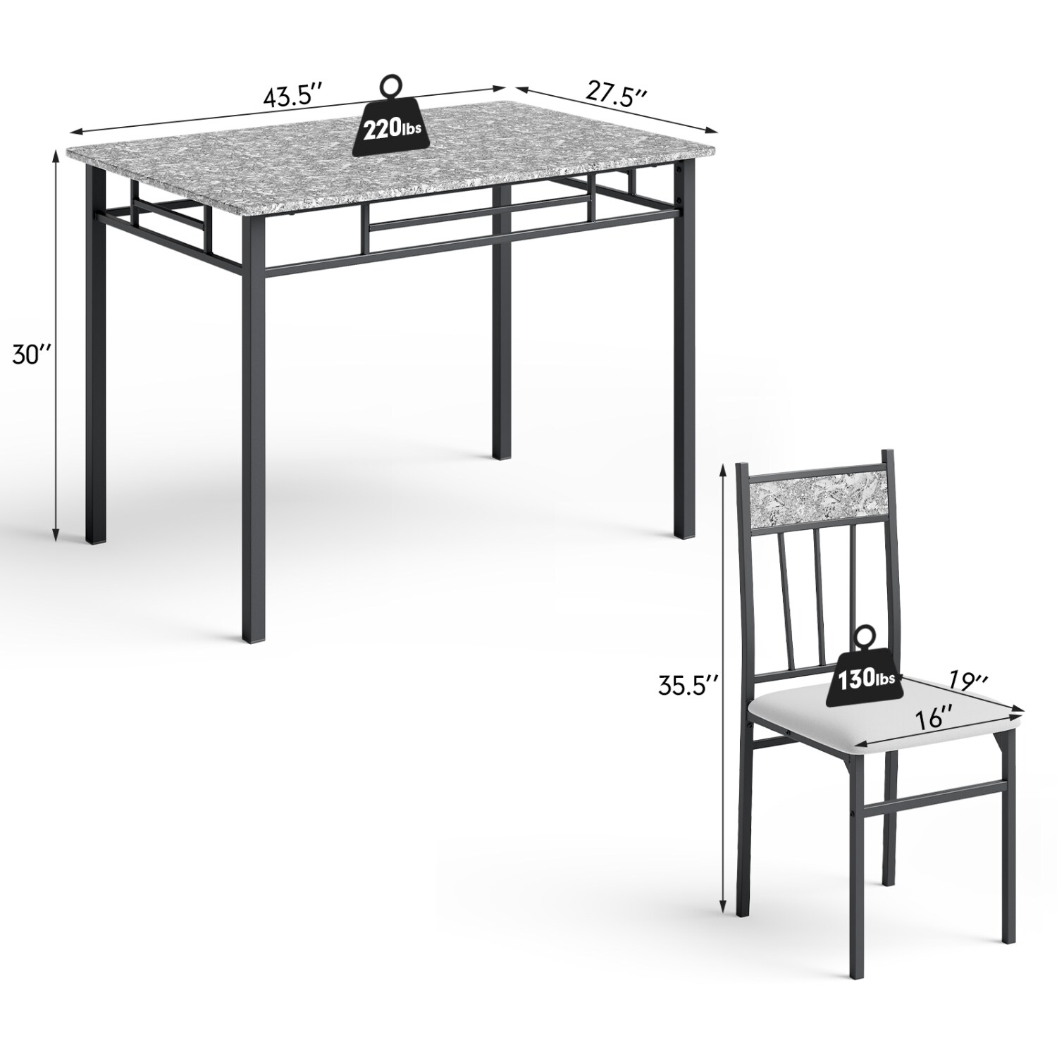 Lirago FXL20612-608F49 Dining-Sets - View #7