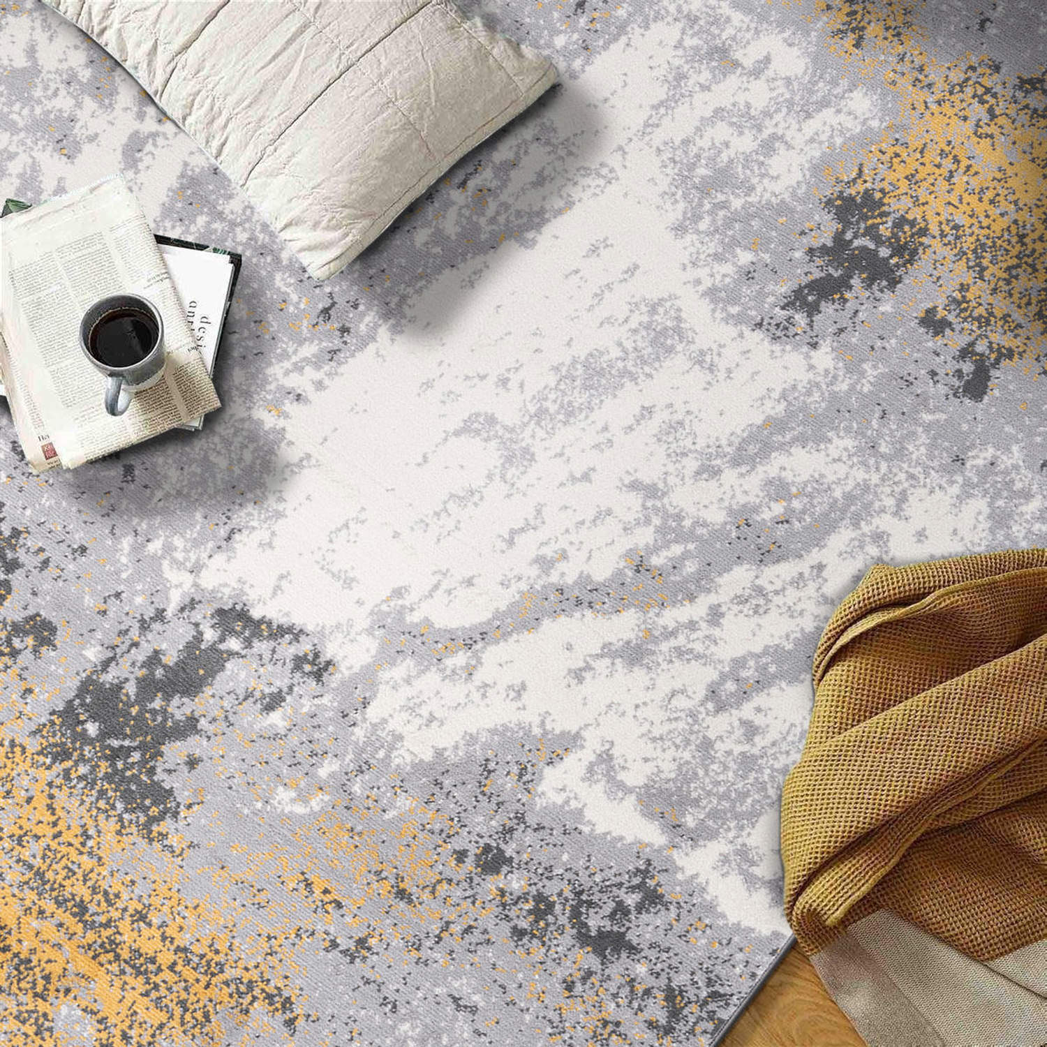 World Rug Gallery 2094YELLOW8X10 rugs - View #10