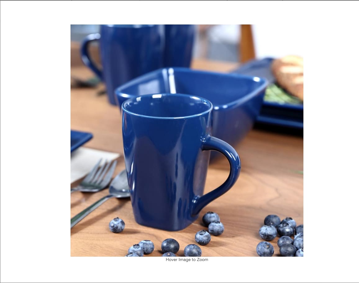 CASAINC VC-SOHO-BL dinnerware - View #2