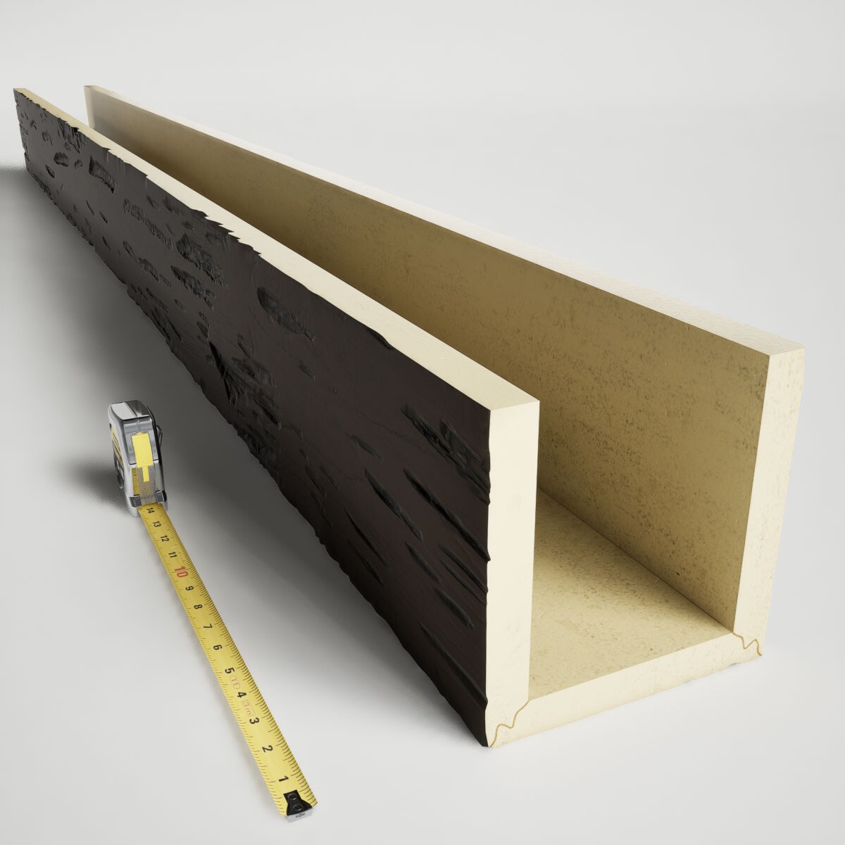 Ekena Millwork BMPC3C0040X040X120ZH Faux-Beams - View #6