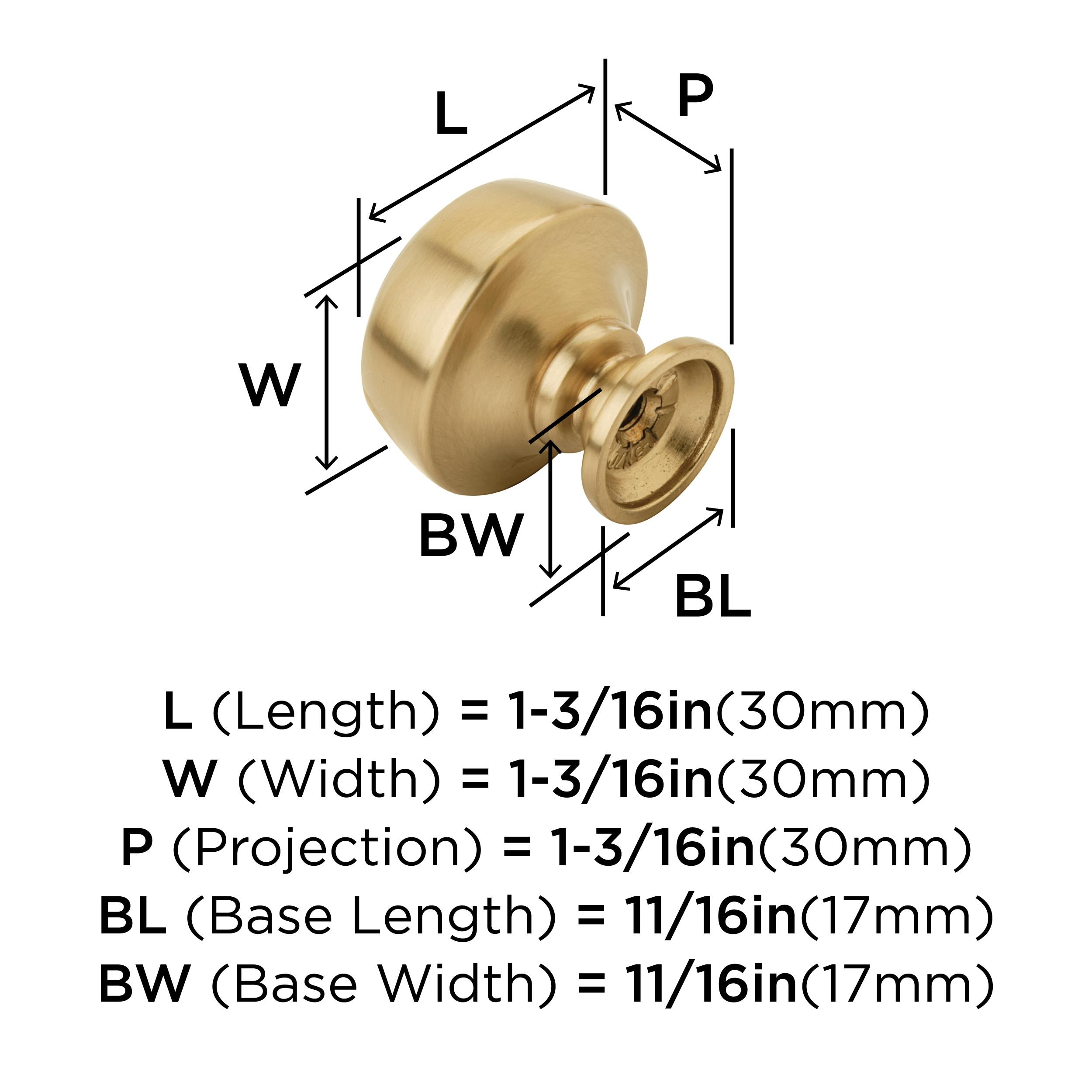 Amerock BP53700CZ Cabinet-Knobs - View #4