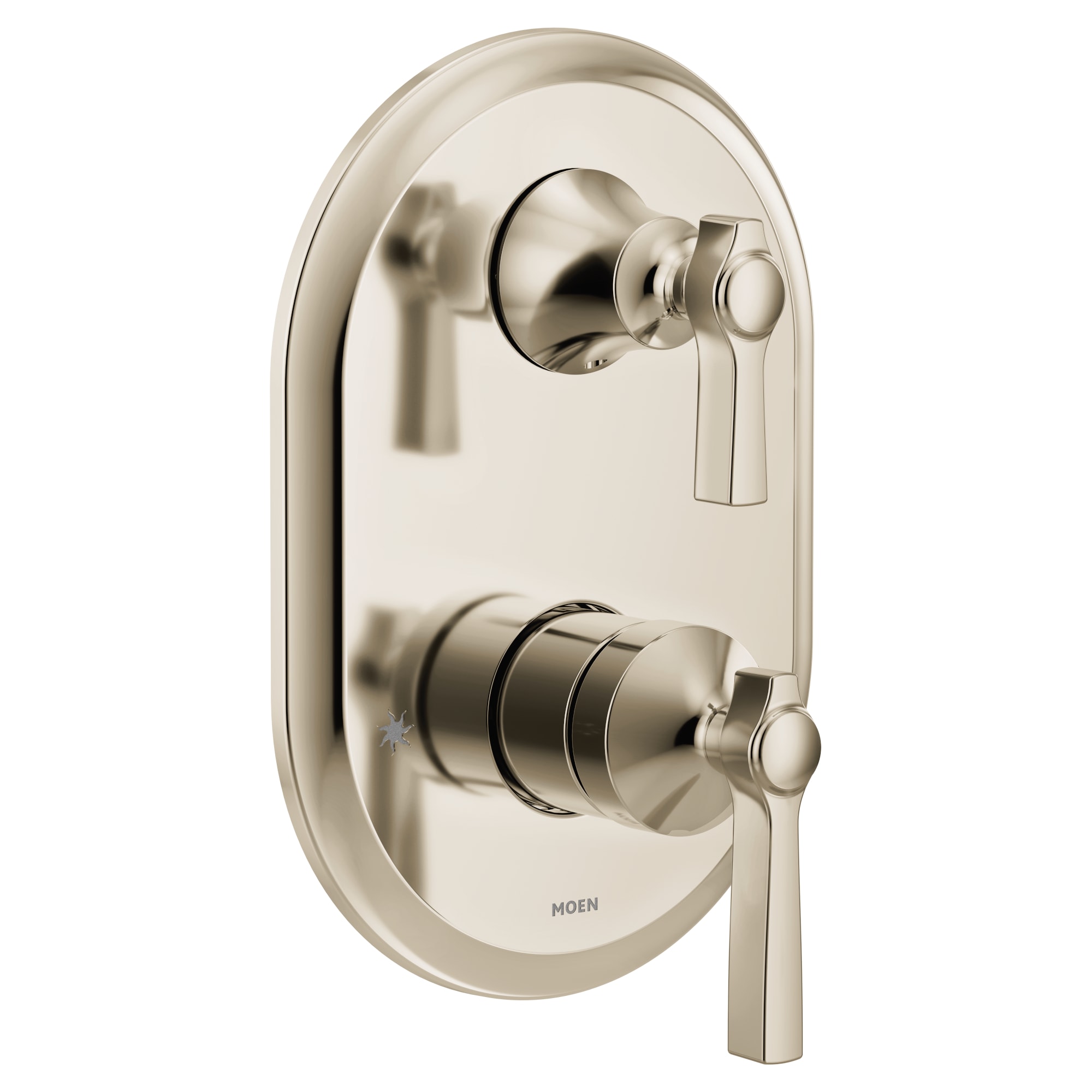 Moen UTS2411NL Flara Polished Nickel 2-handle Sold separately Shower Faucet