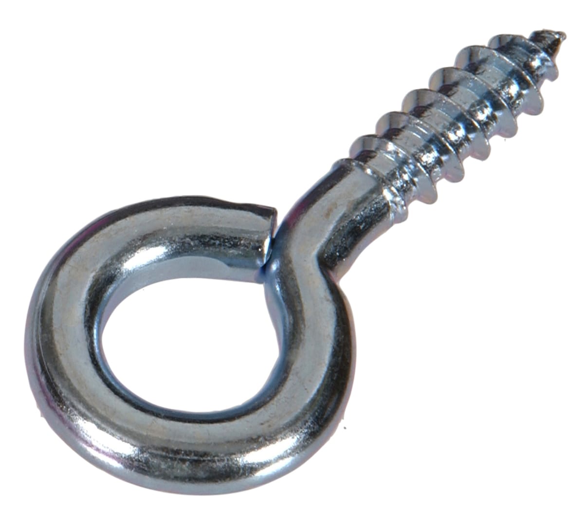 DuraSteel 0.125-in Black Steel Screw Eye Hook in the Hooks department at
