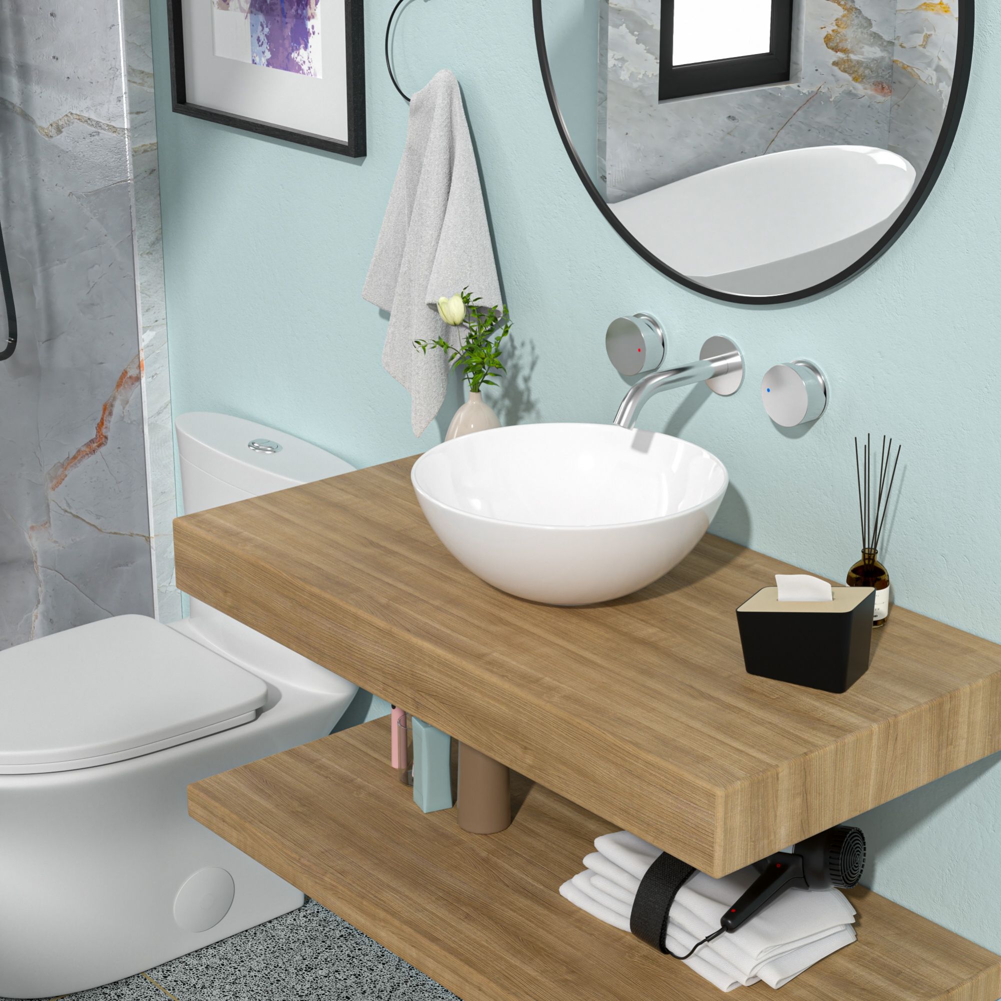 LIVIZA GLBSG-66961 Bath-Sink - View #2