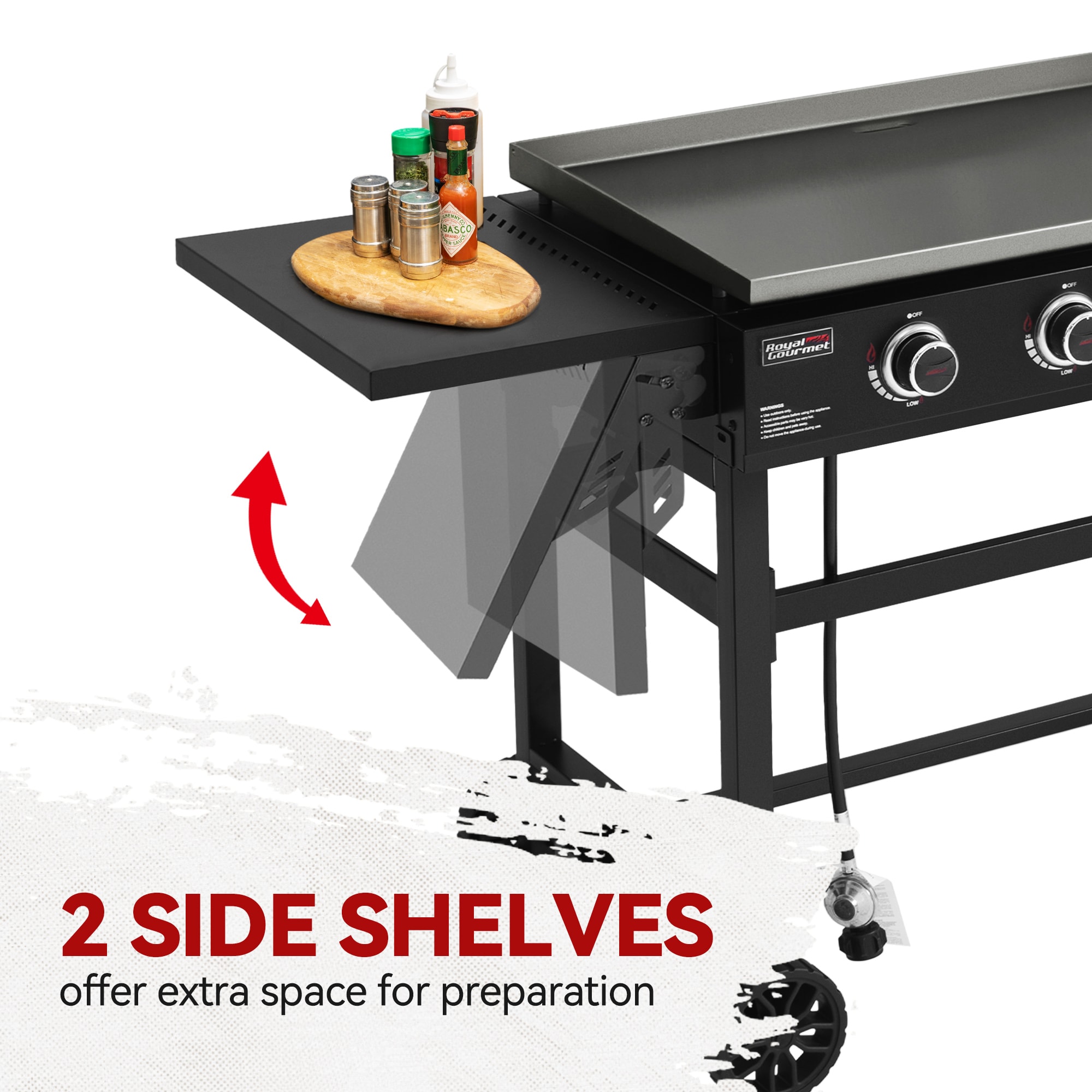 Royal Gourmet GB4000C Flat-Top-Grills - View #7