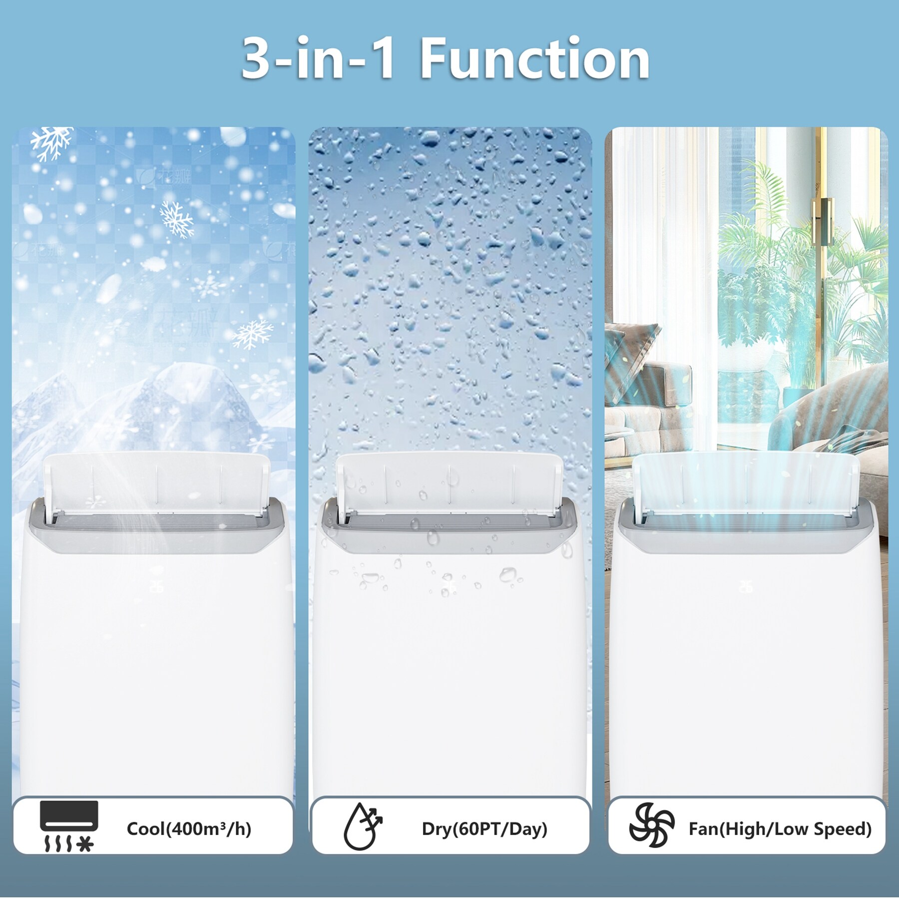 GarveeLife DUKEPHO-10HTZUF4 Portable-Air-Conditioners - View #3