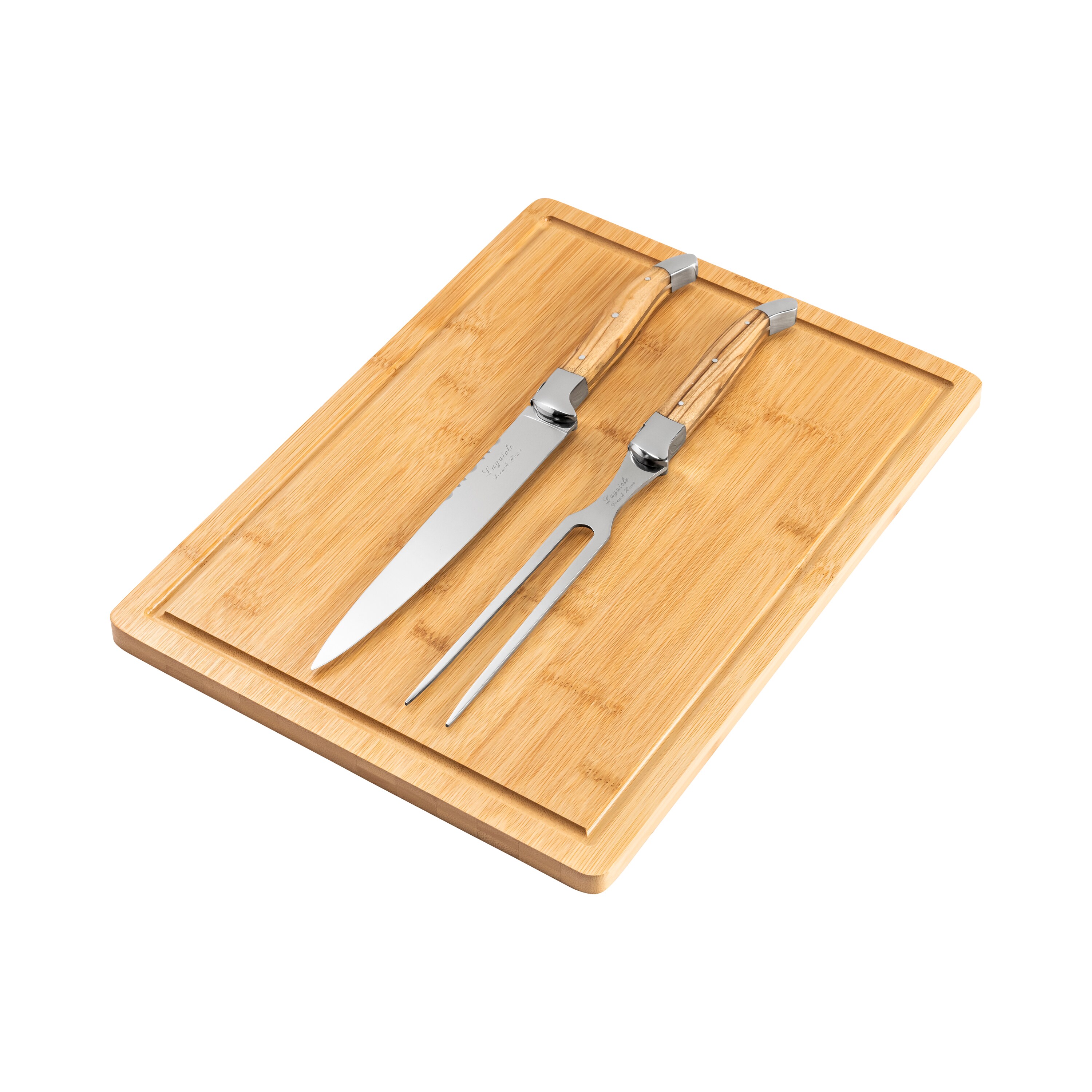 at Home 2-Piece Bamboo Cutting Board Set