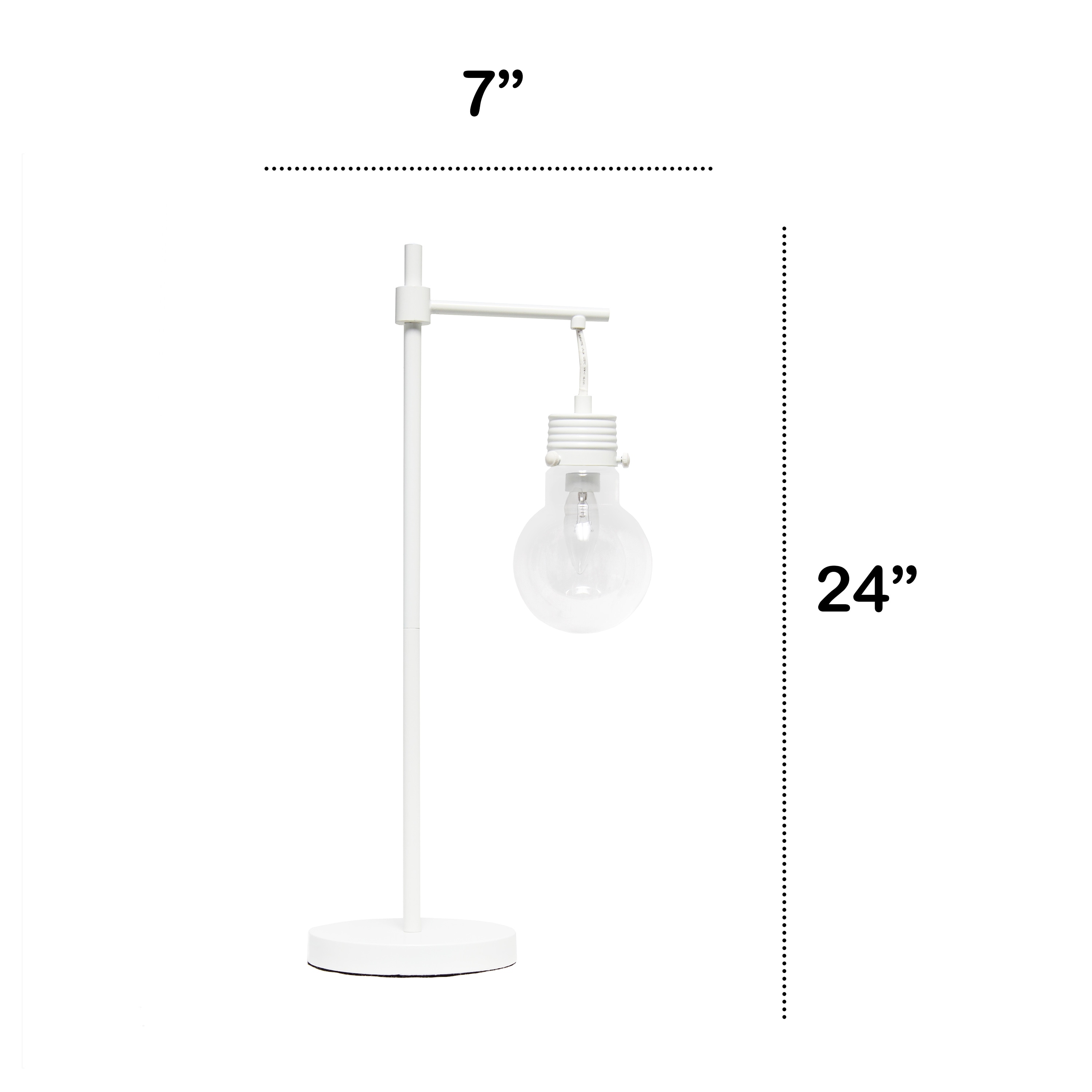 Lalia Home LHT-1016-WH Table-Lamps - View #3