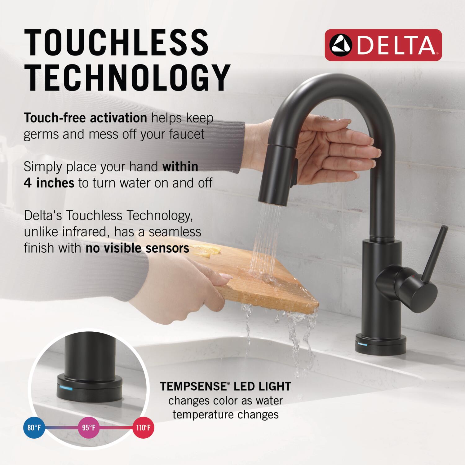Delta 9959TL-BL-DST Kitchen-Faucets - View #3
