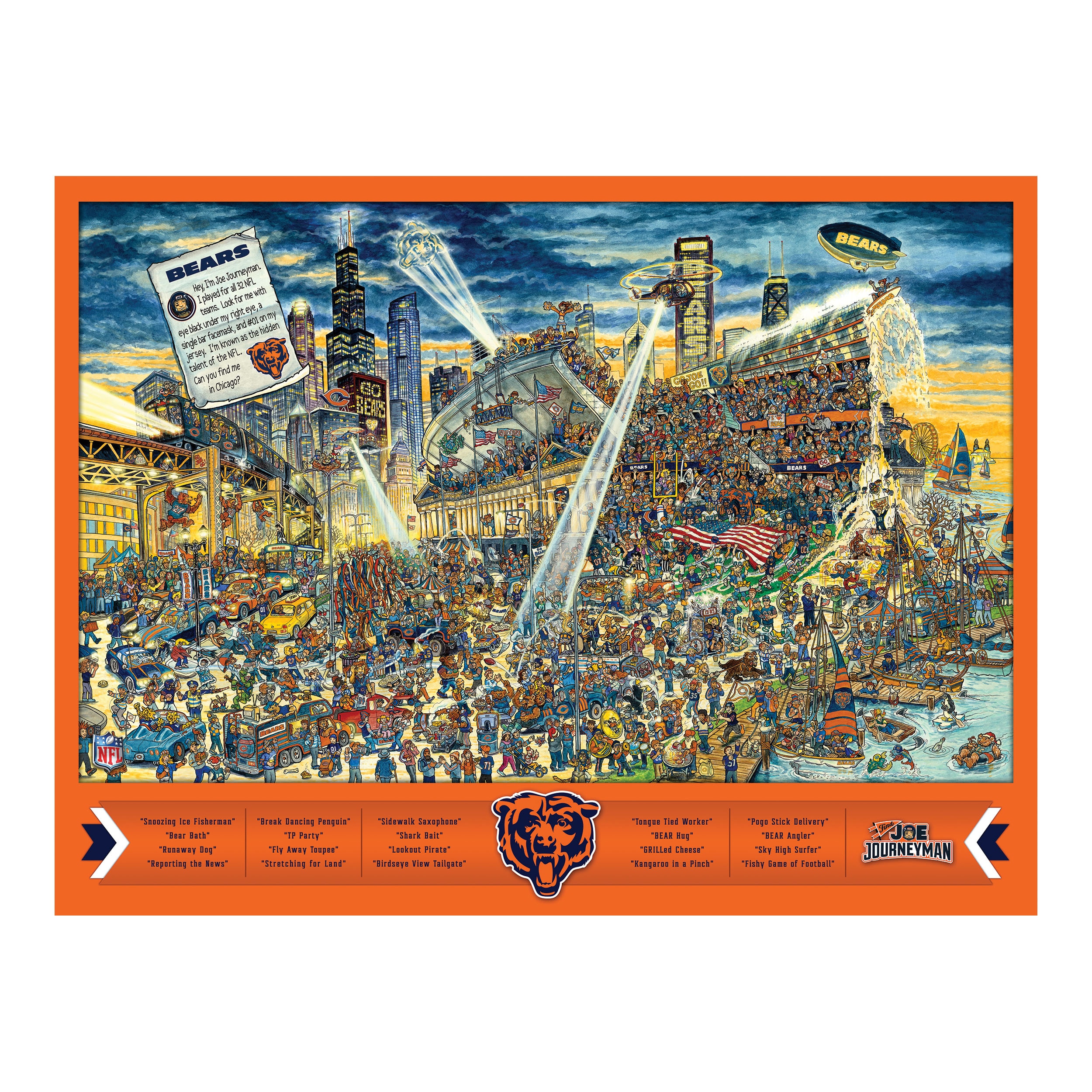 YouTheFan NFL Miami Dolphins Retro Series Puzzle (500-Pieces