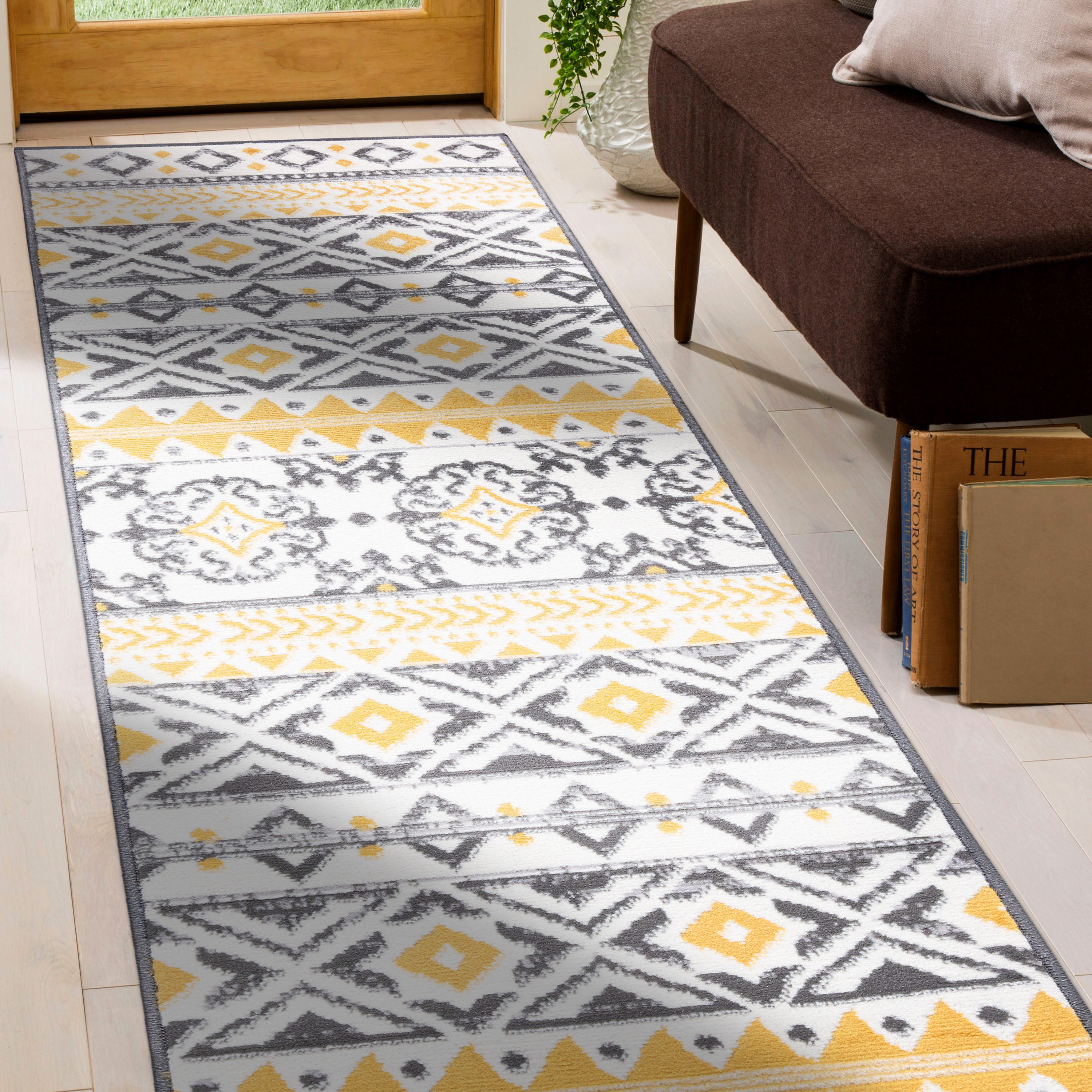 World Rug Gallery 2078YELLOW2X7 rugs - View #3