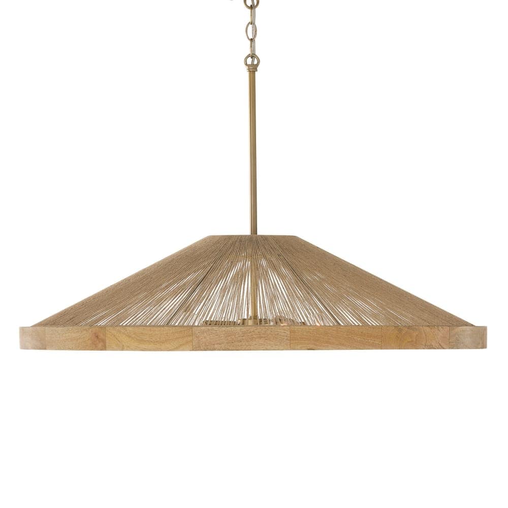 Capital Lighting  352841 Maya 4 Light 31 Inch Wide Pendant