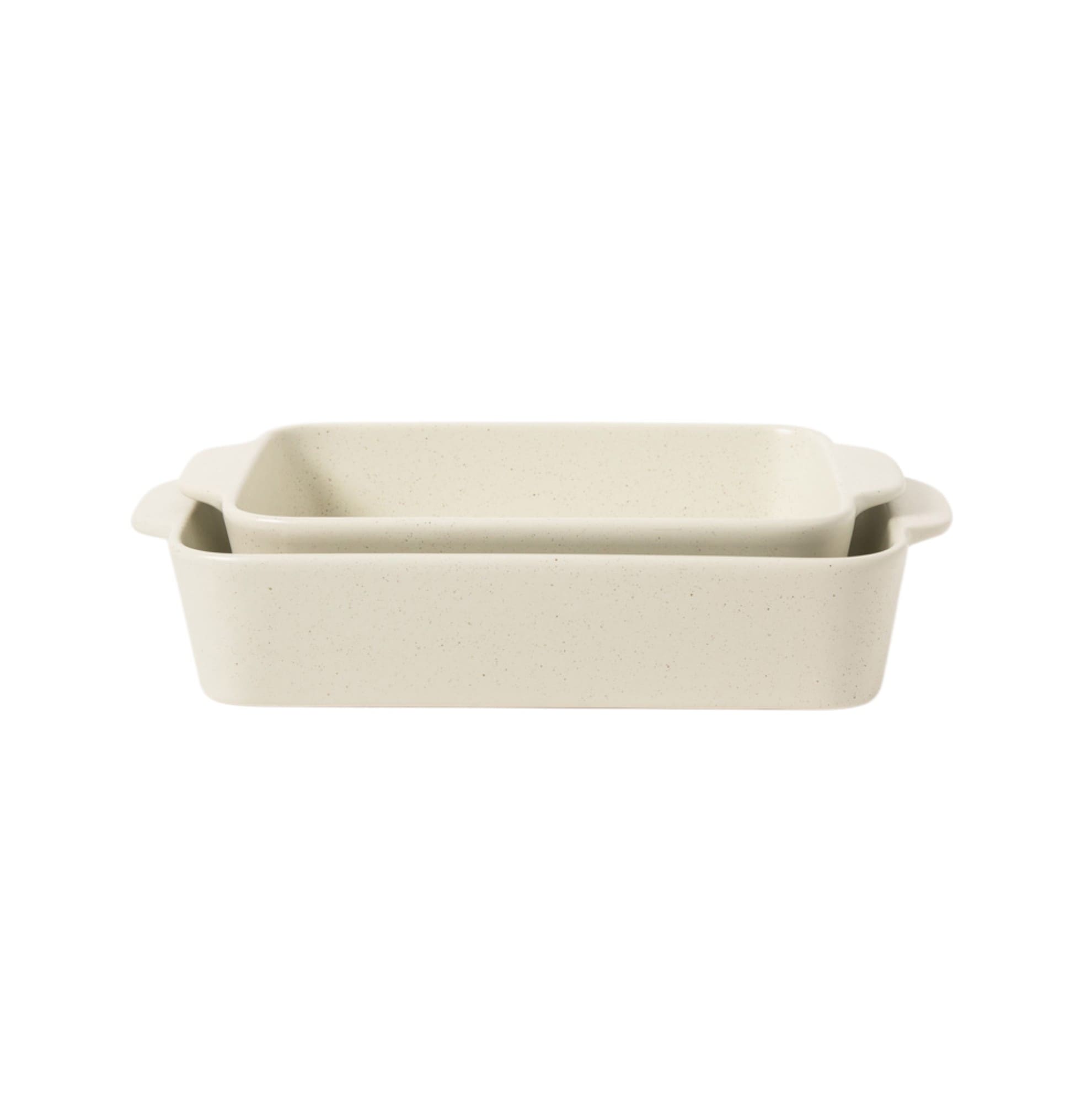Gibson Elite  Claybrook Stoneware Baking Dish Set 3.6 and 4.8 Quart 2 Piece