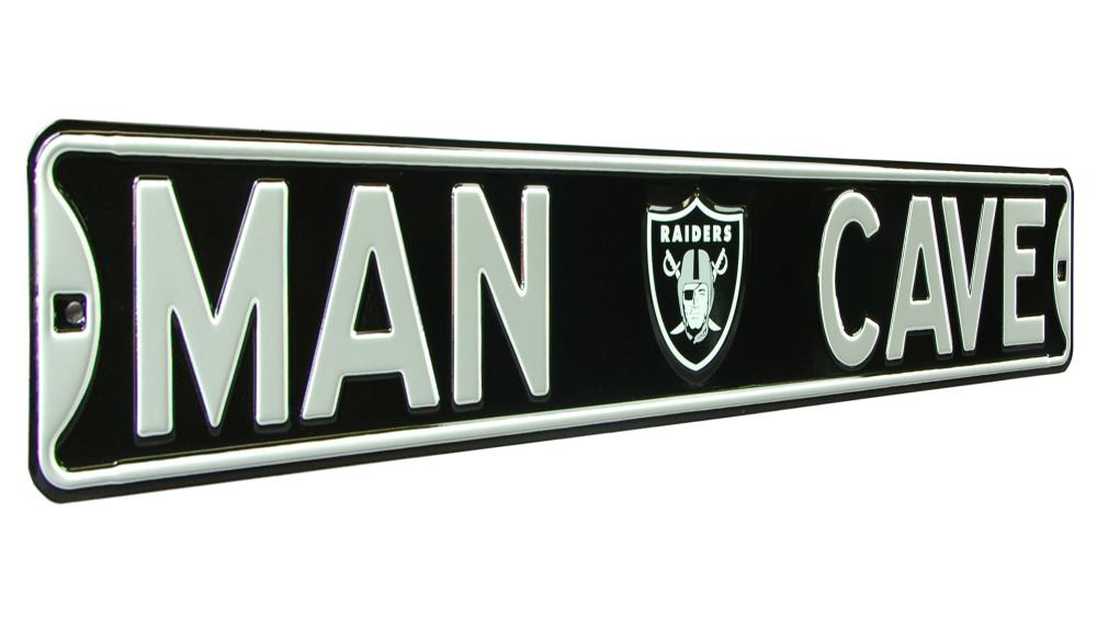 Authentic Street Signs Oakland Raiders 17-in x 16-in Metal Blank Sign at