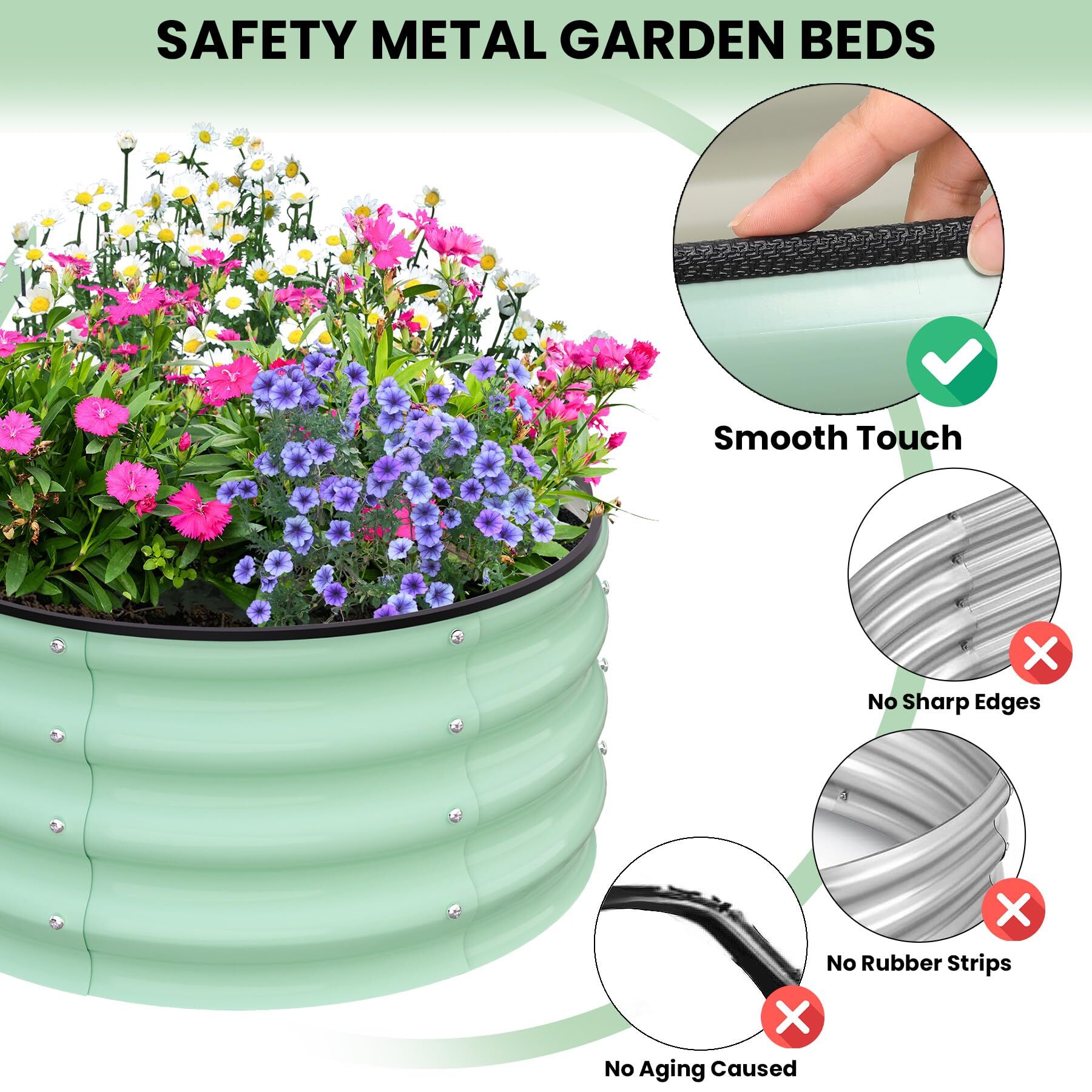 Garvee YMLS-BG5TQ8Z1 Raised-Planter-Boxes - View #4