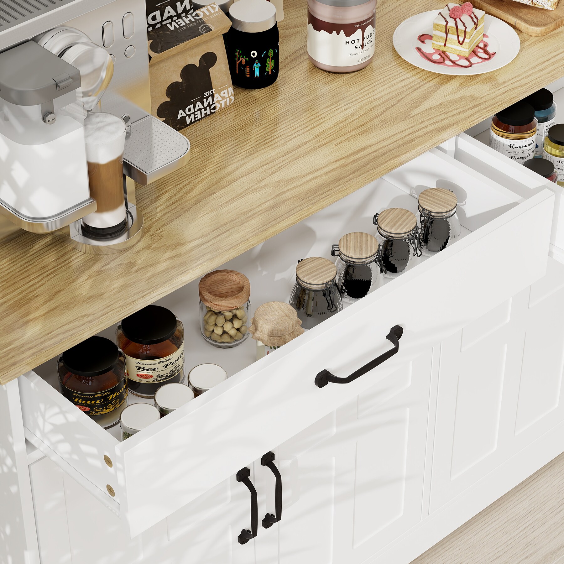 SINOFURN SYB930029WT Dining-Kitchen-Storarge - View #10
