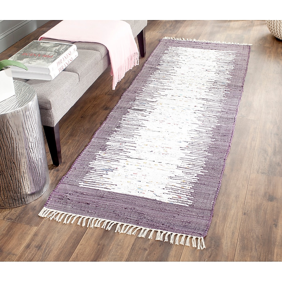 Safavieh Montauk Keeling 2 x 7 Ivory/Dark Blue Indoor Border Coastal Handcrafted Runner Safavieh Montauk Keeling 2 x 7 Ivory/Dark Blue Indoor Border Coastal Handcrafted Runner