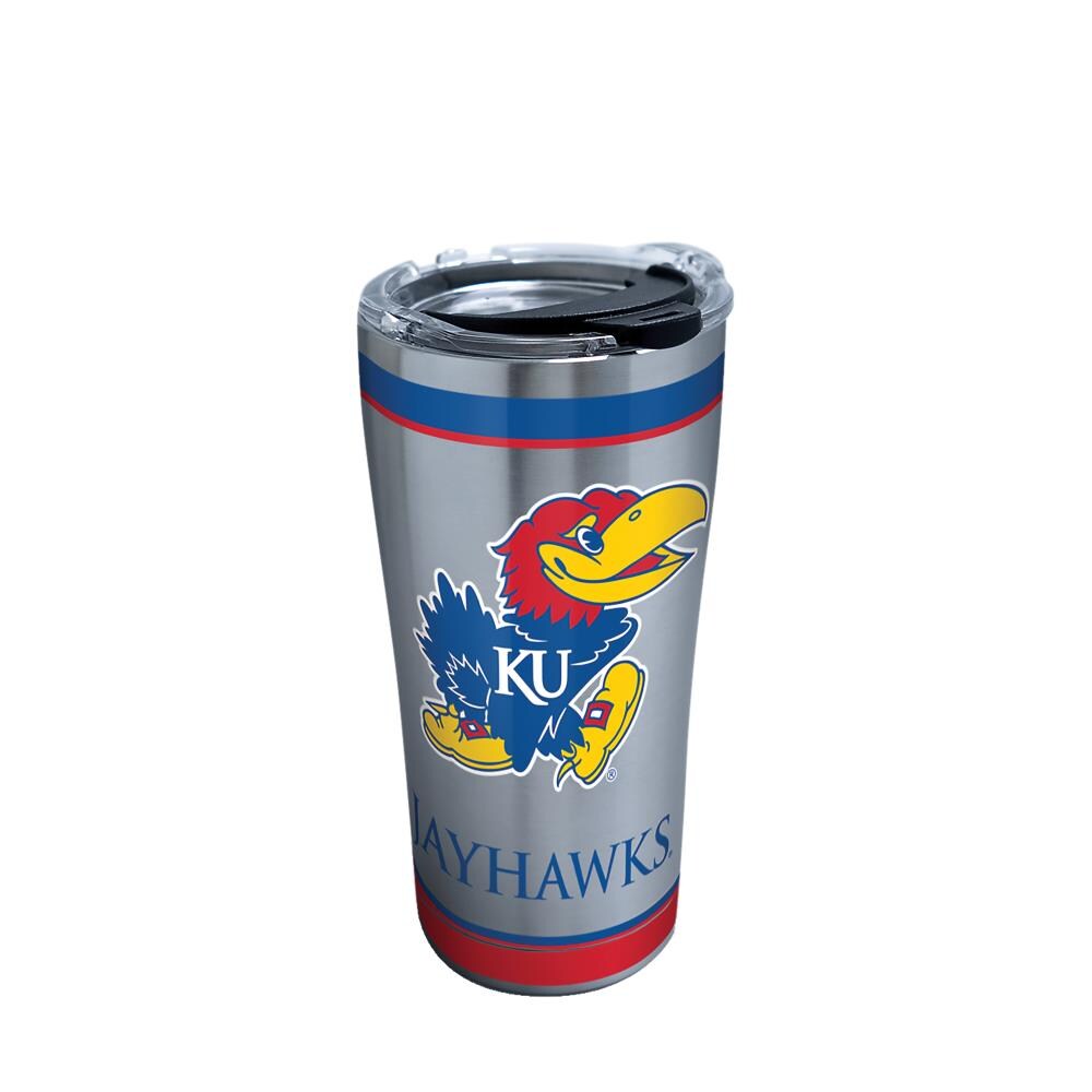 KU Jayhawks Insulated Tall handled 20 ounce Tumbler