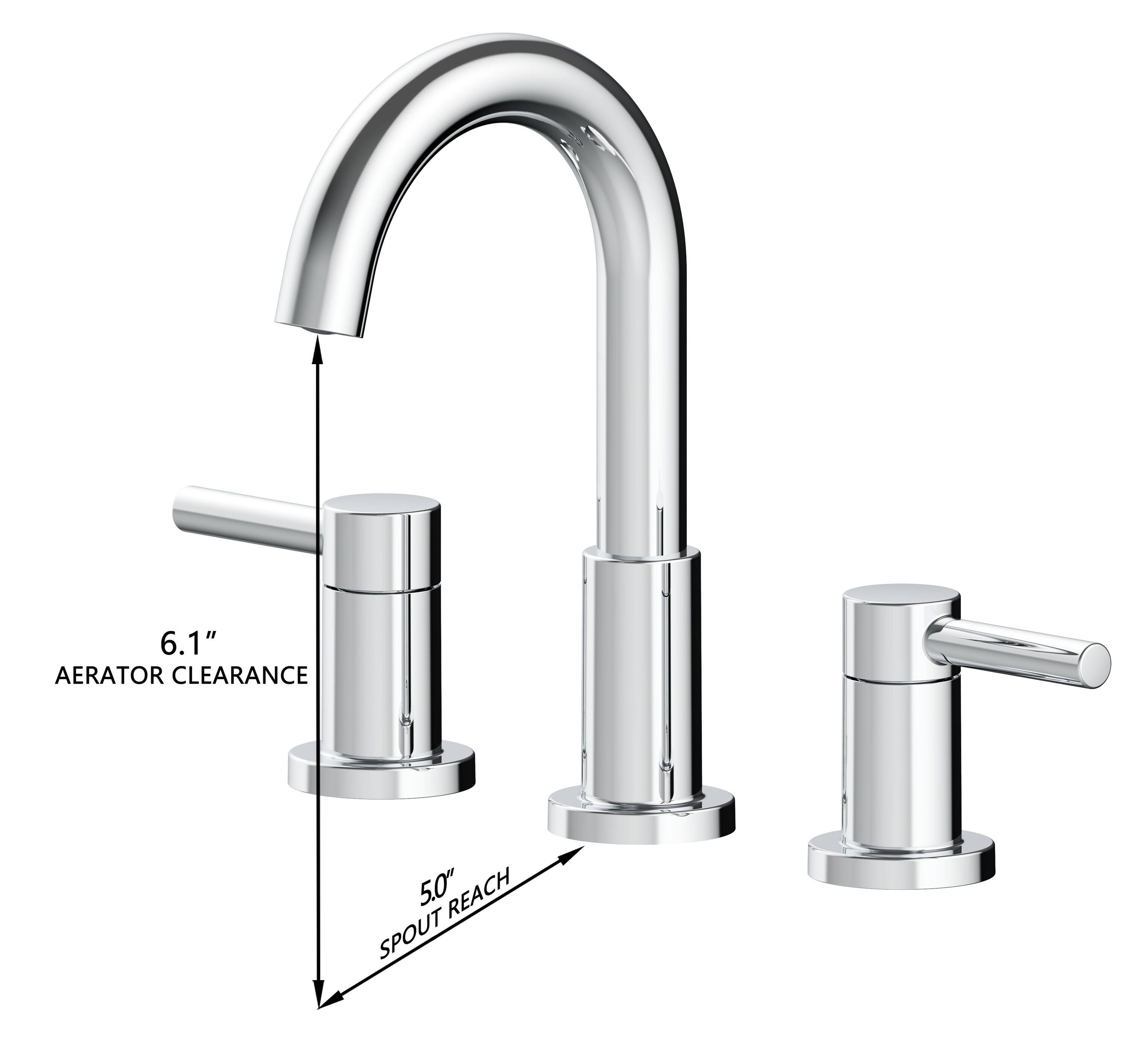 allen + roth 67693W-6101 Lavatory-Faucets - View #5