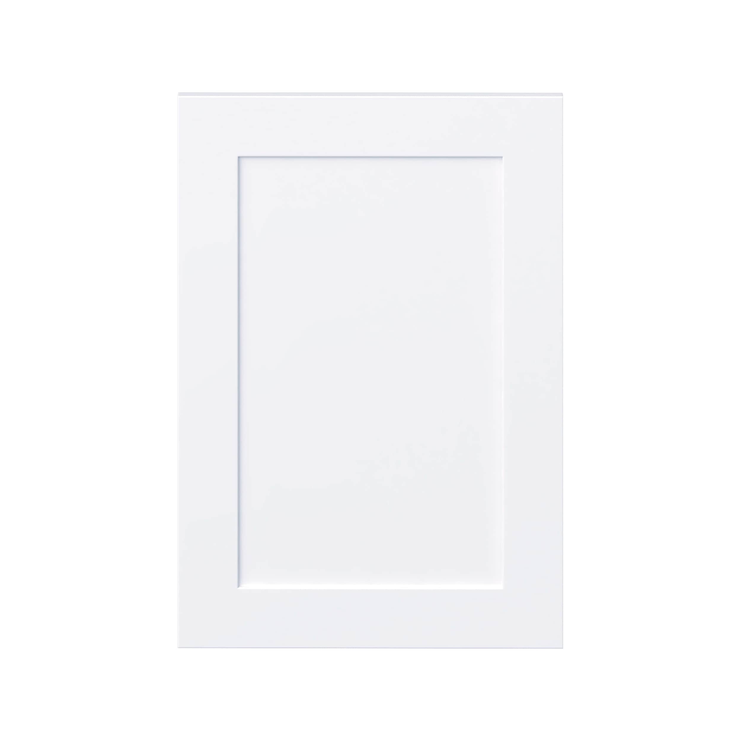 Hugo&Borg DSDR2130-JO Jolie 21-in W x 30-in H Warm White Shaker Base and wall cabinet doors (Fits 24-in wall box )