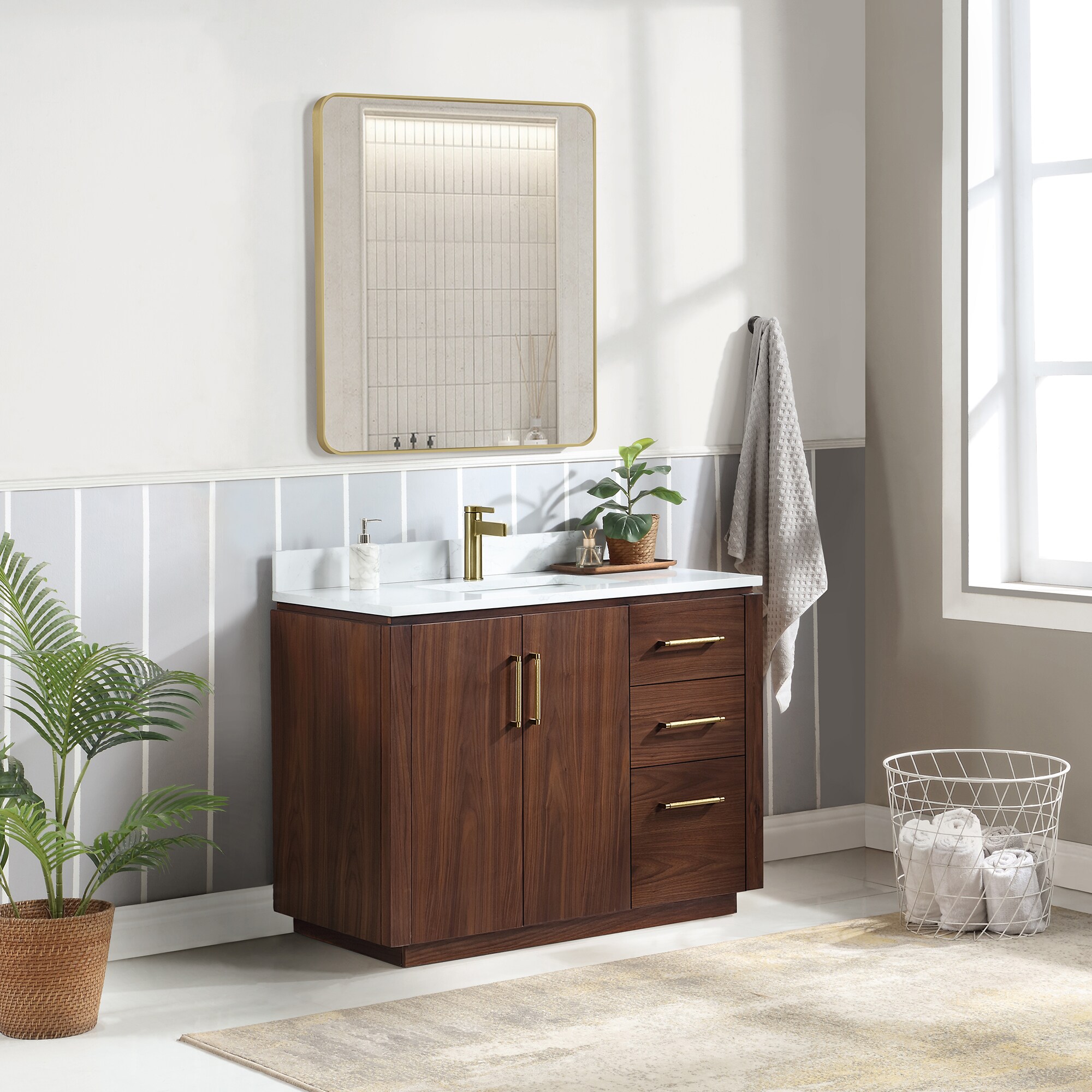 Vinnova 705742-NW-GW Bath-Vanity-Combo - View #5